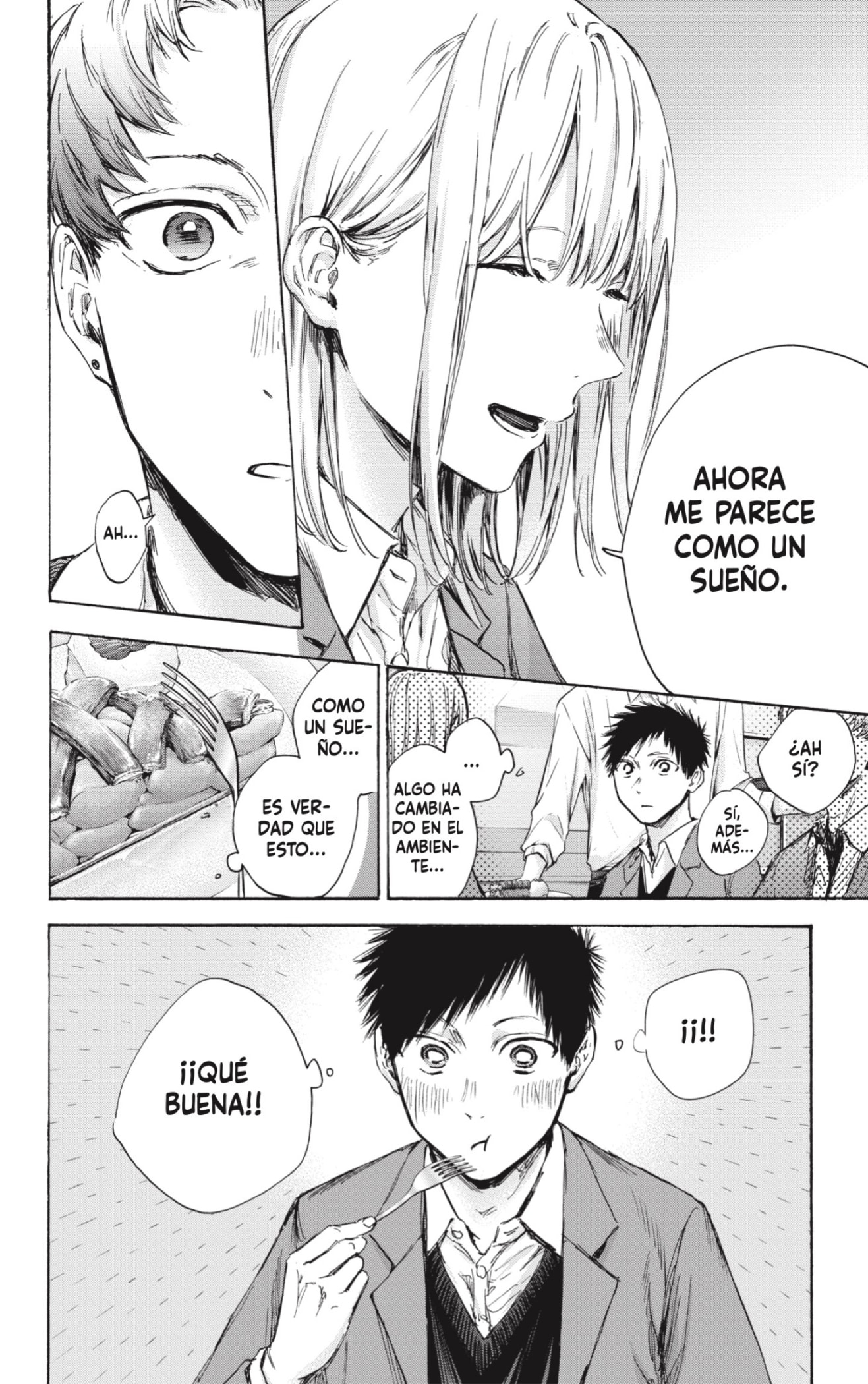 Ao no Hako Capitulo 82: Justo donde duele. página 6