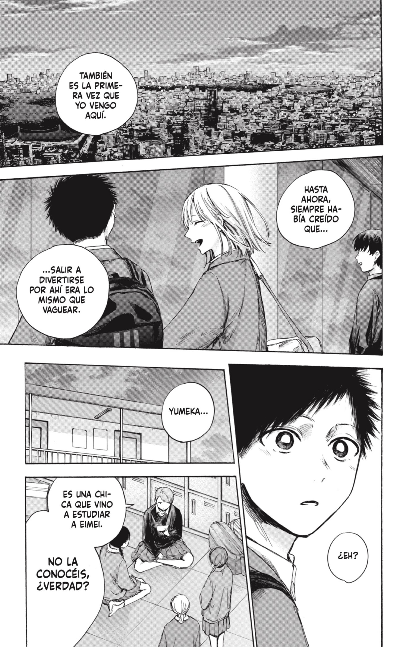 Ao no Hako Capitulo 83: Déjà vu. página 7
