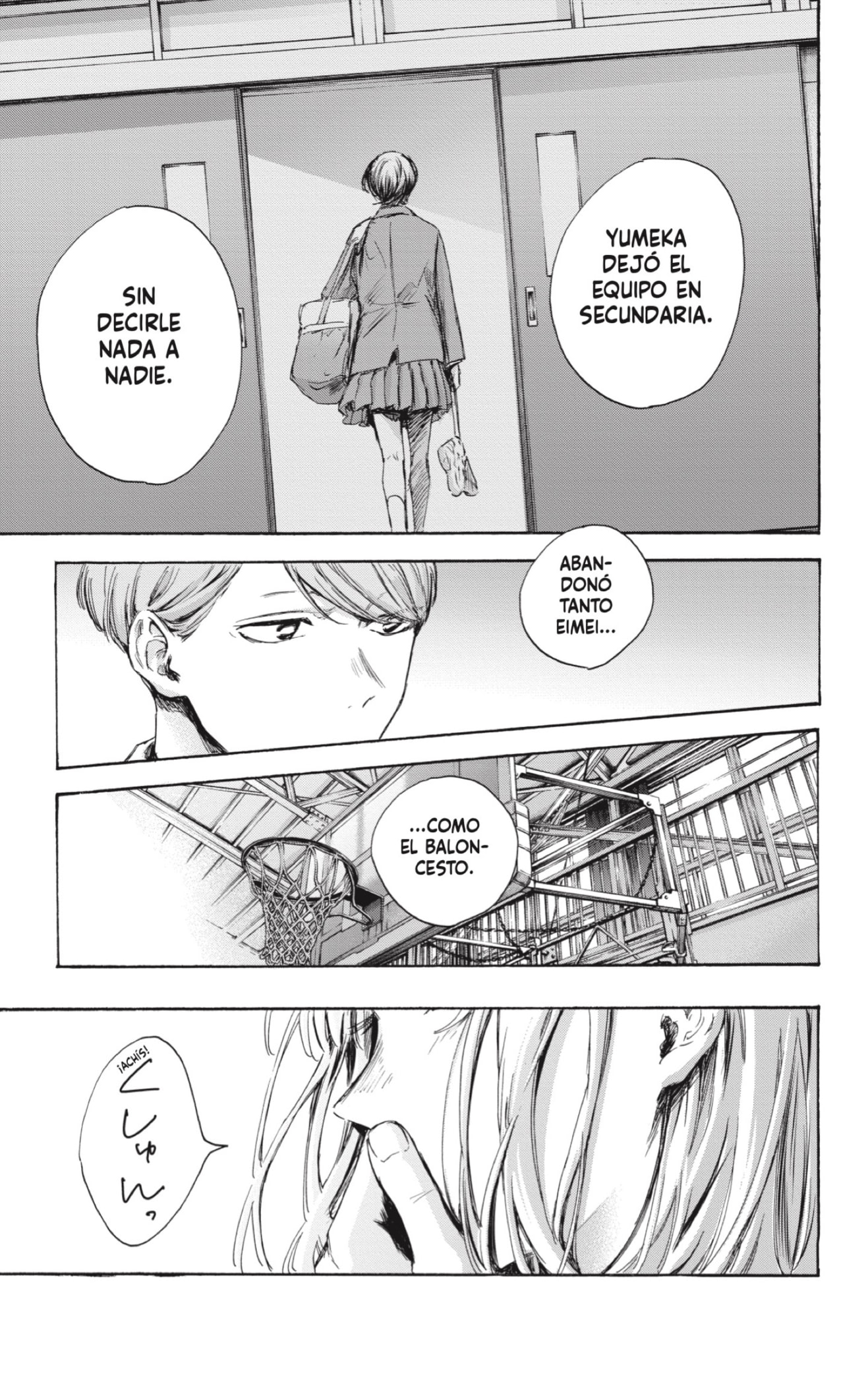 Ao no Hako Capitulo 83: Déjà vu. página 9