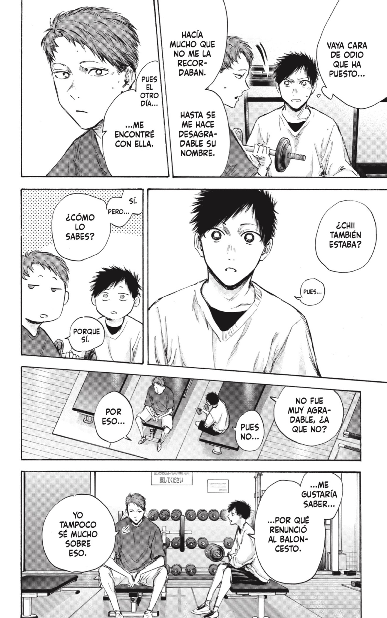 Ao no Hako Capitulo 84: Cómo la hizo sentir eso página 14