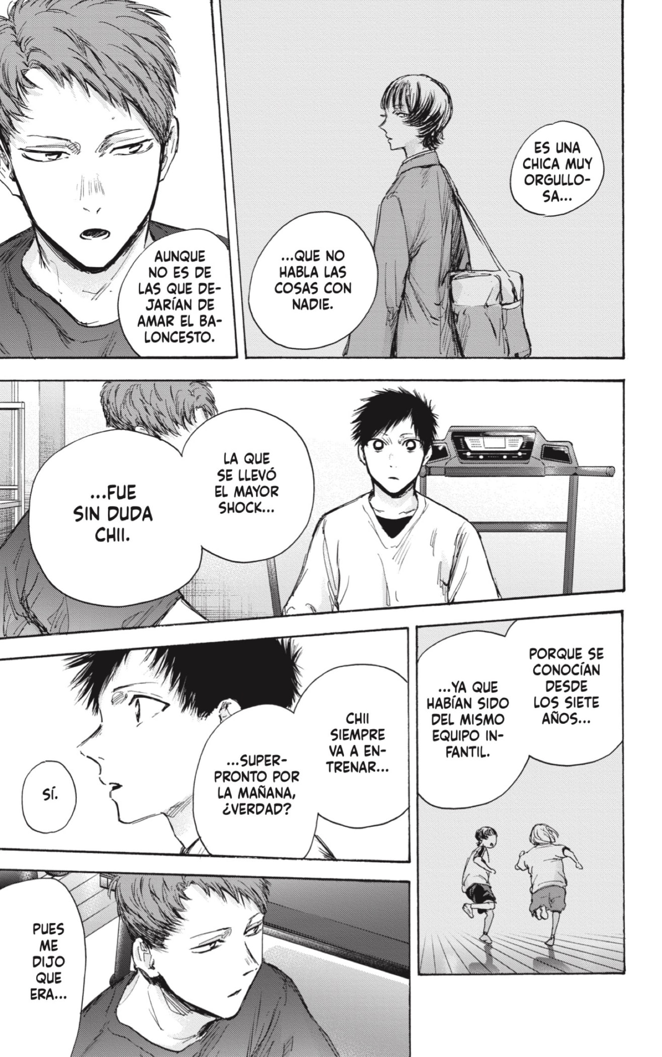 Ao no Hako Capitulo 84: Cómo la hizo sentir eso página 15