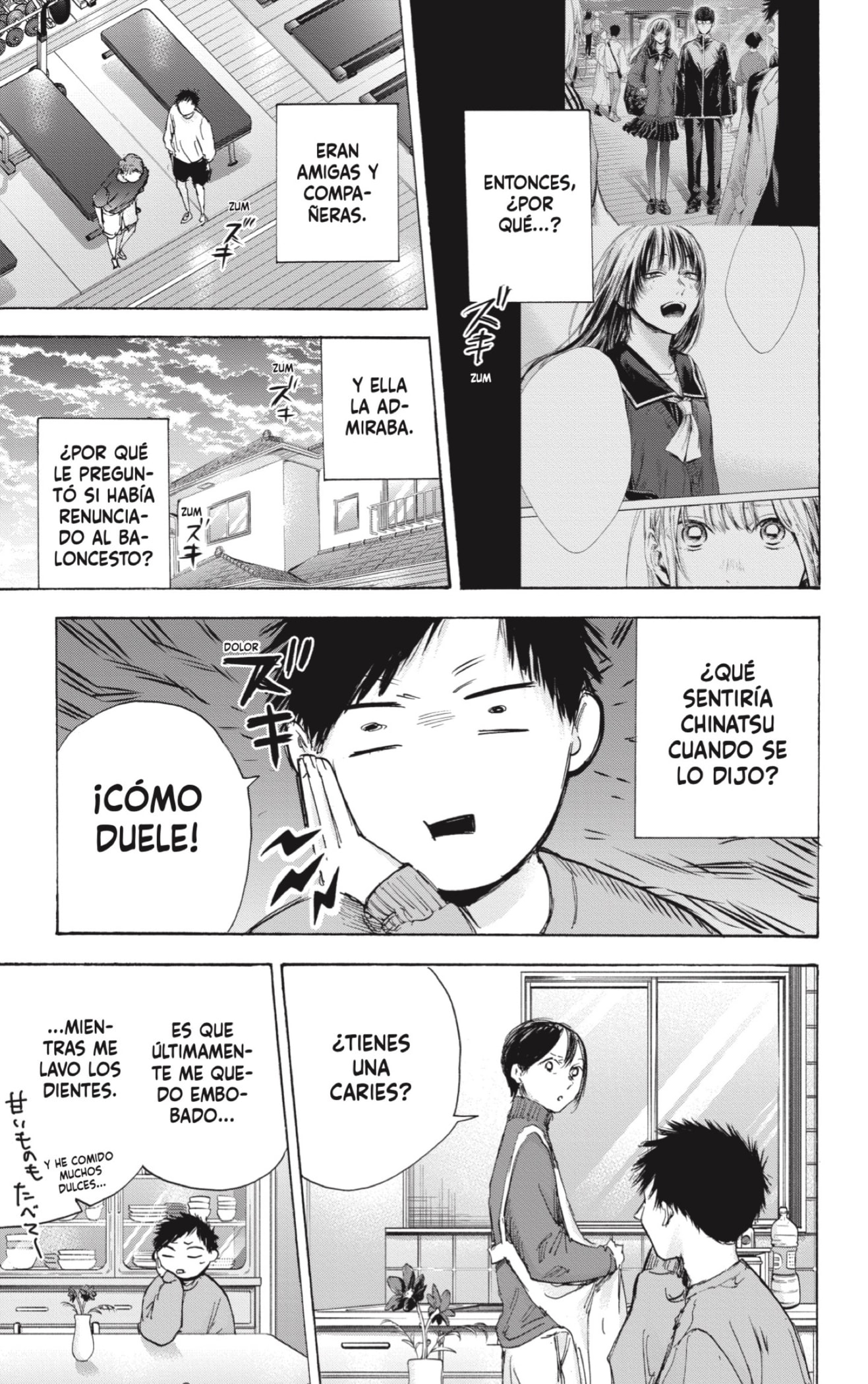 Ao no Hako Capitulo 84: Cómo la hizo sentir eso página 17