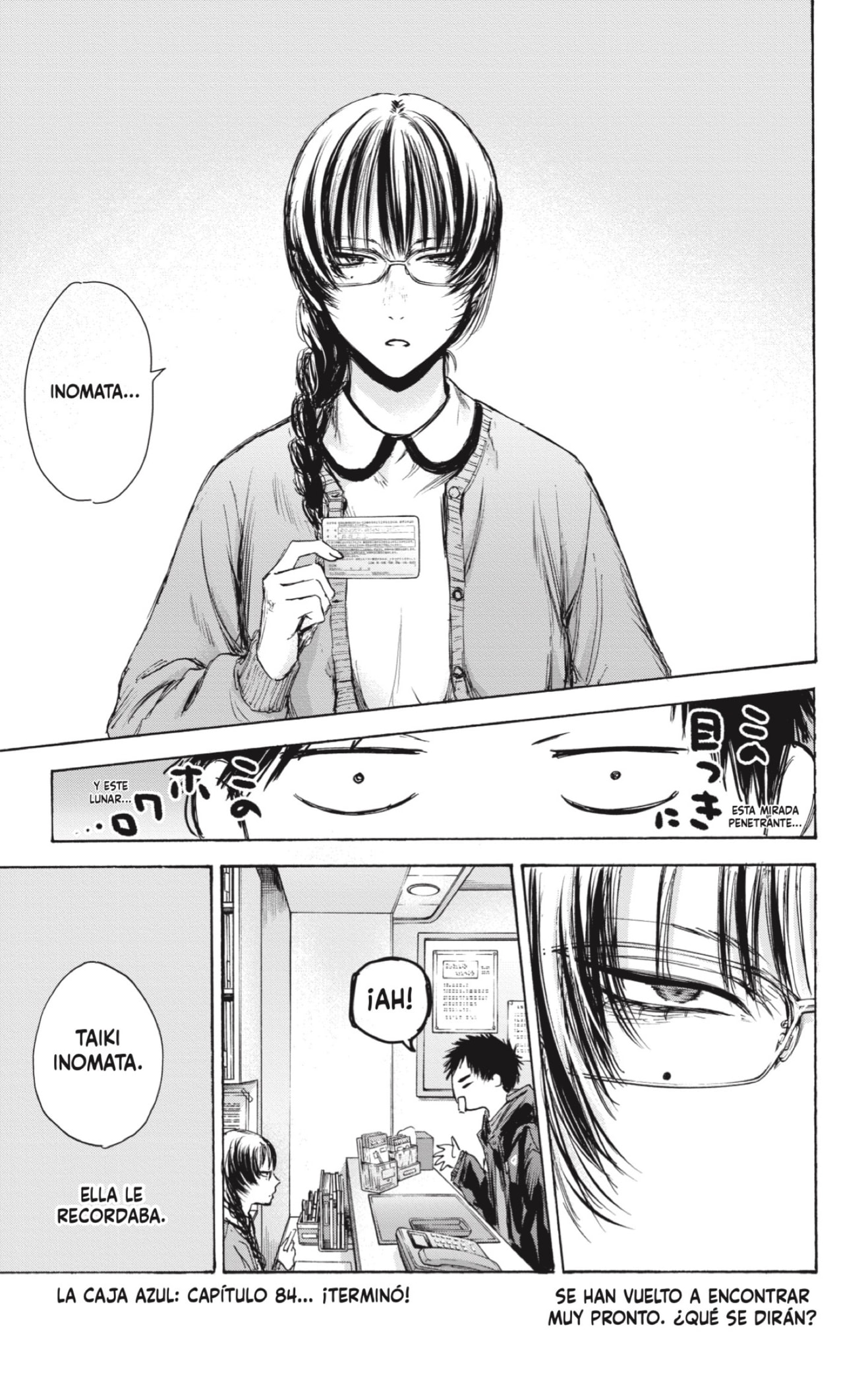 Ao no Hako Capitulo 84: Cómo la hizo sentir eso página 19