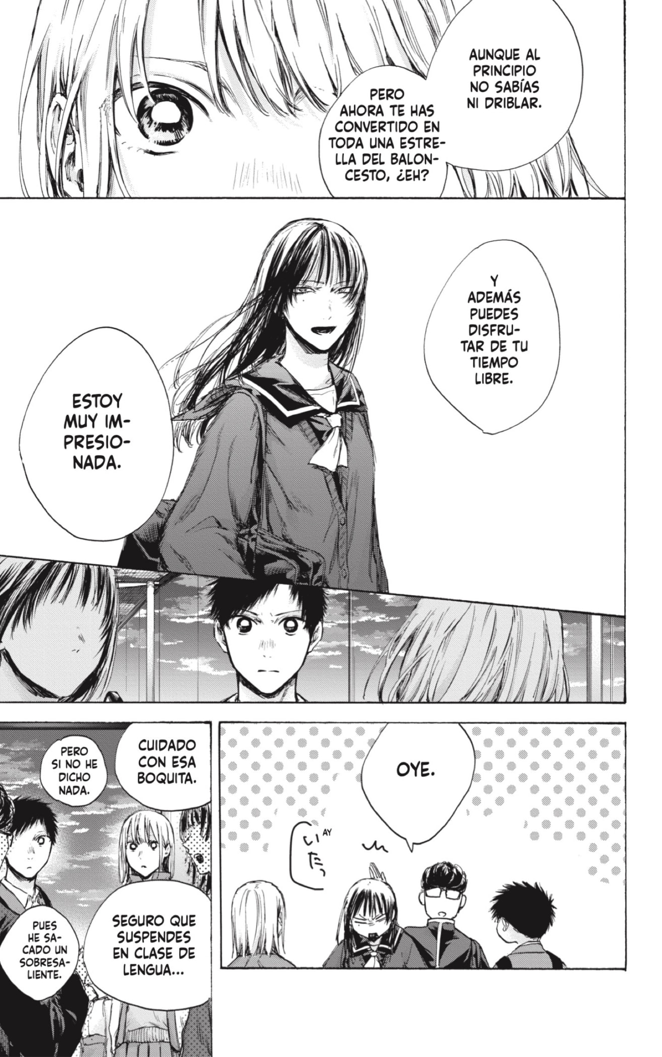 Ao no Hako Capitulo 84: Cómo la hizo sentir eso página 3