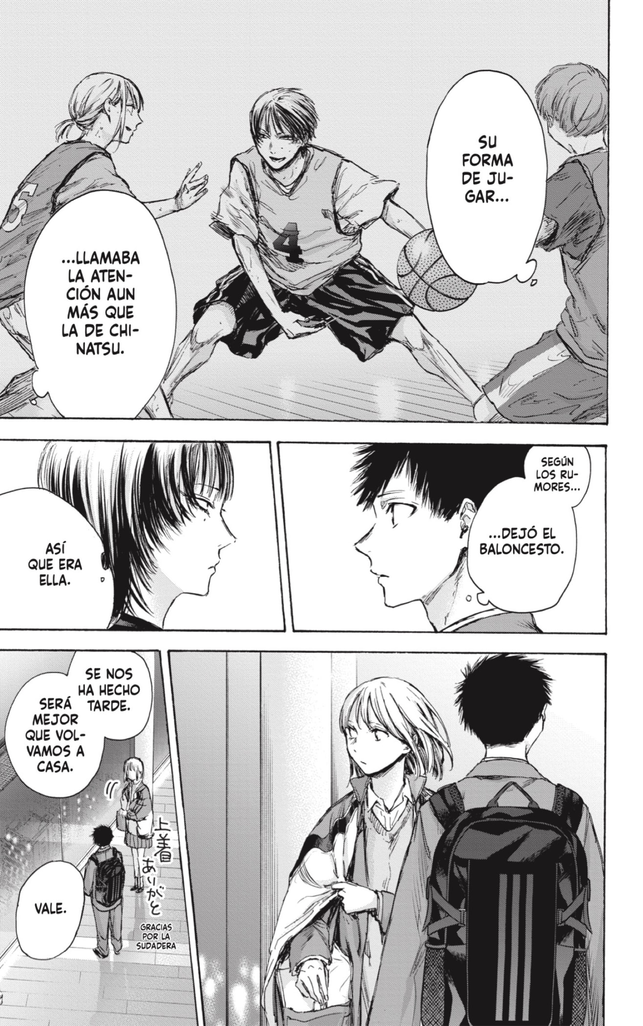 Ao no Hako Capitulo 84: Cómo la hizo sentir eso página 5