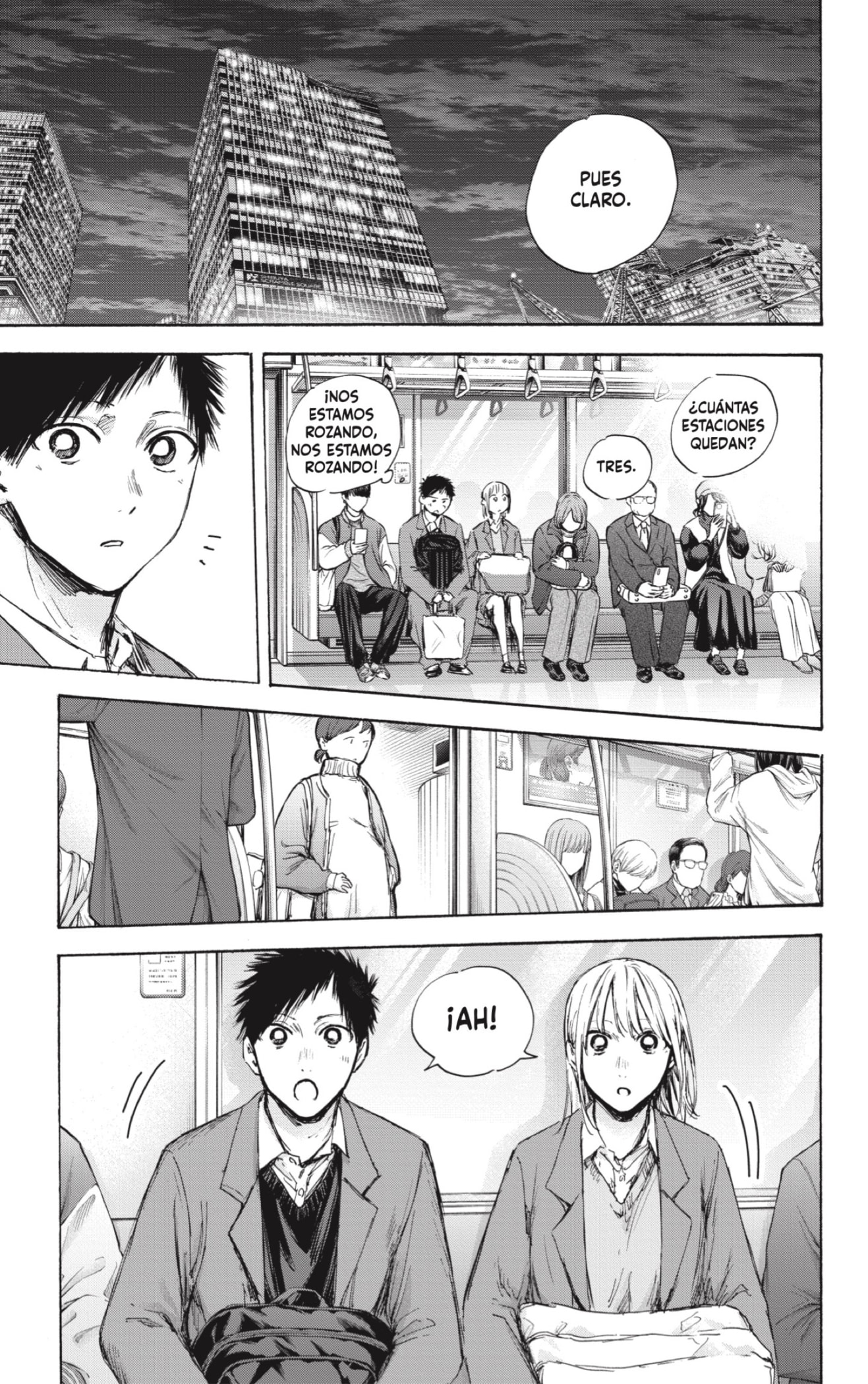 Ao no Hako Capitulo 84: Cómo la hizo sentir eso página 7