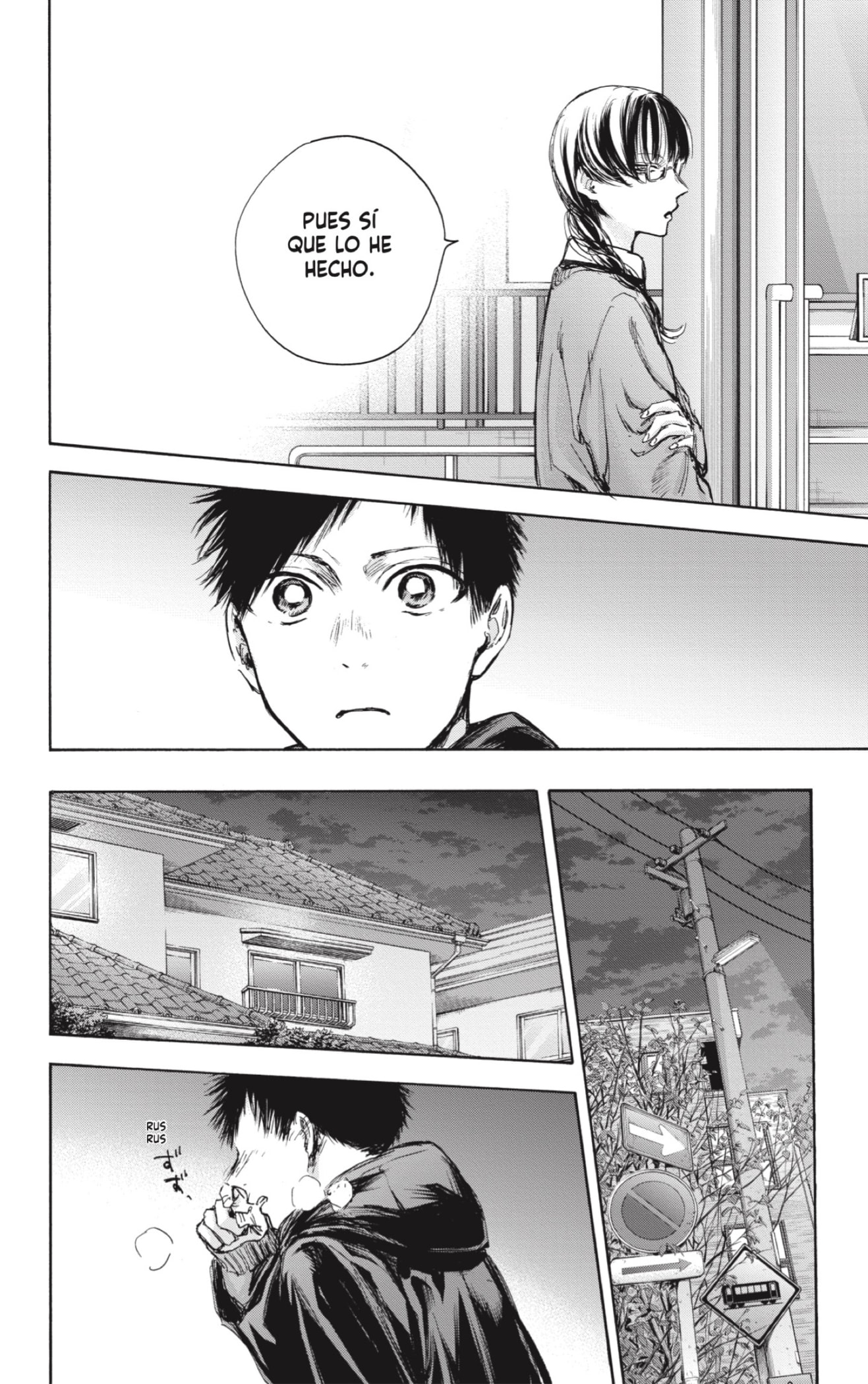 Ao no Hako Capitulo 85: Porque la odio... página 10