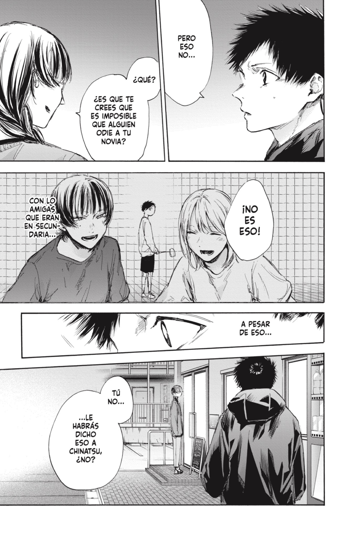 Ao no Hako Capitulo 85: Porque la odio... página 9