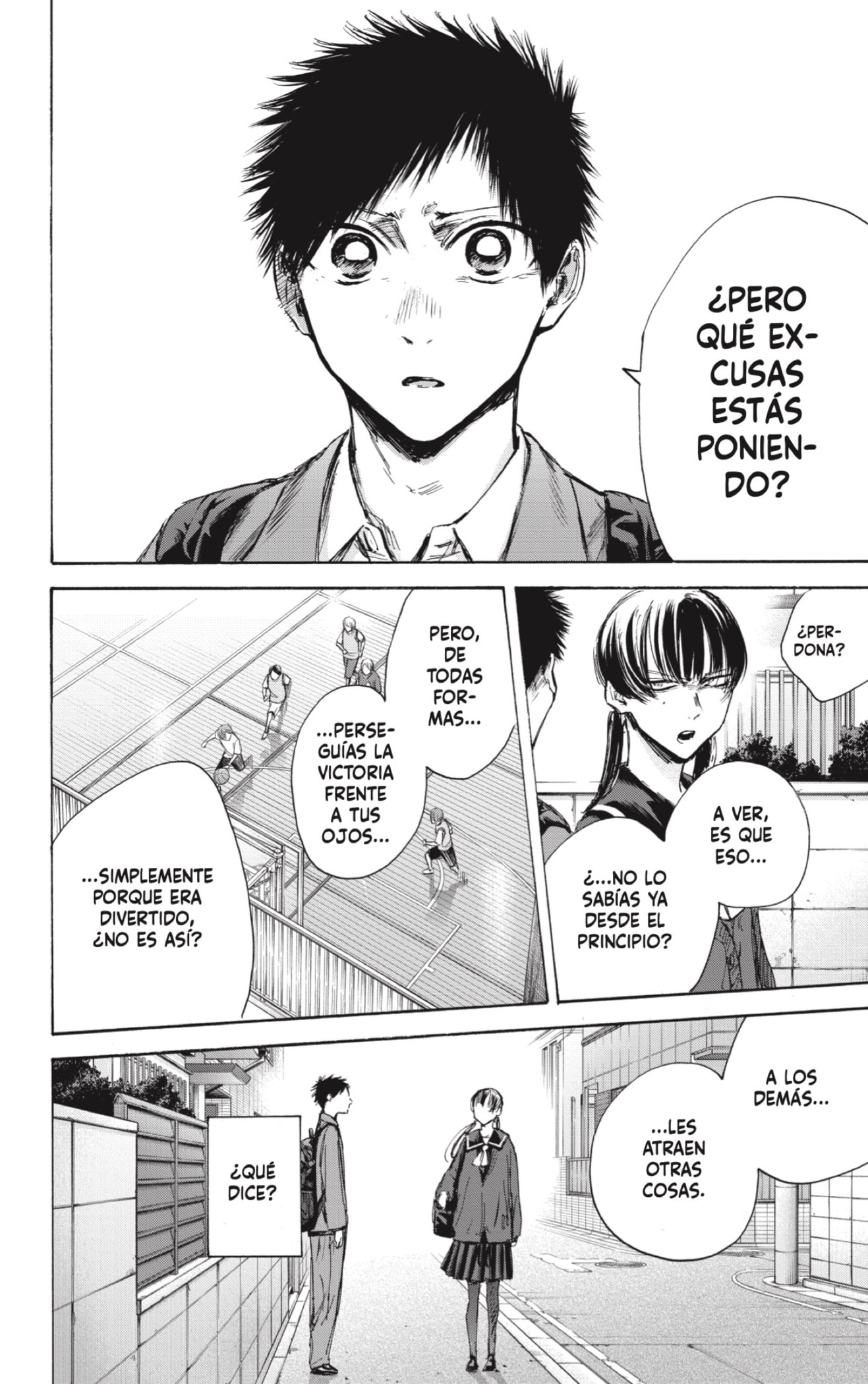 Ao no Hako Capitulo 87: Excusas y argumentos solidos página 16