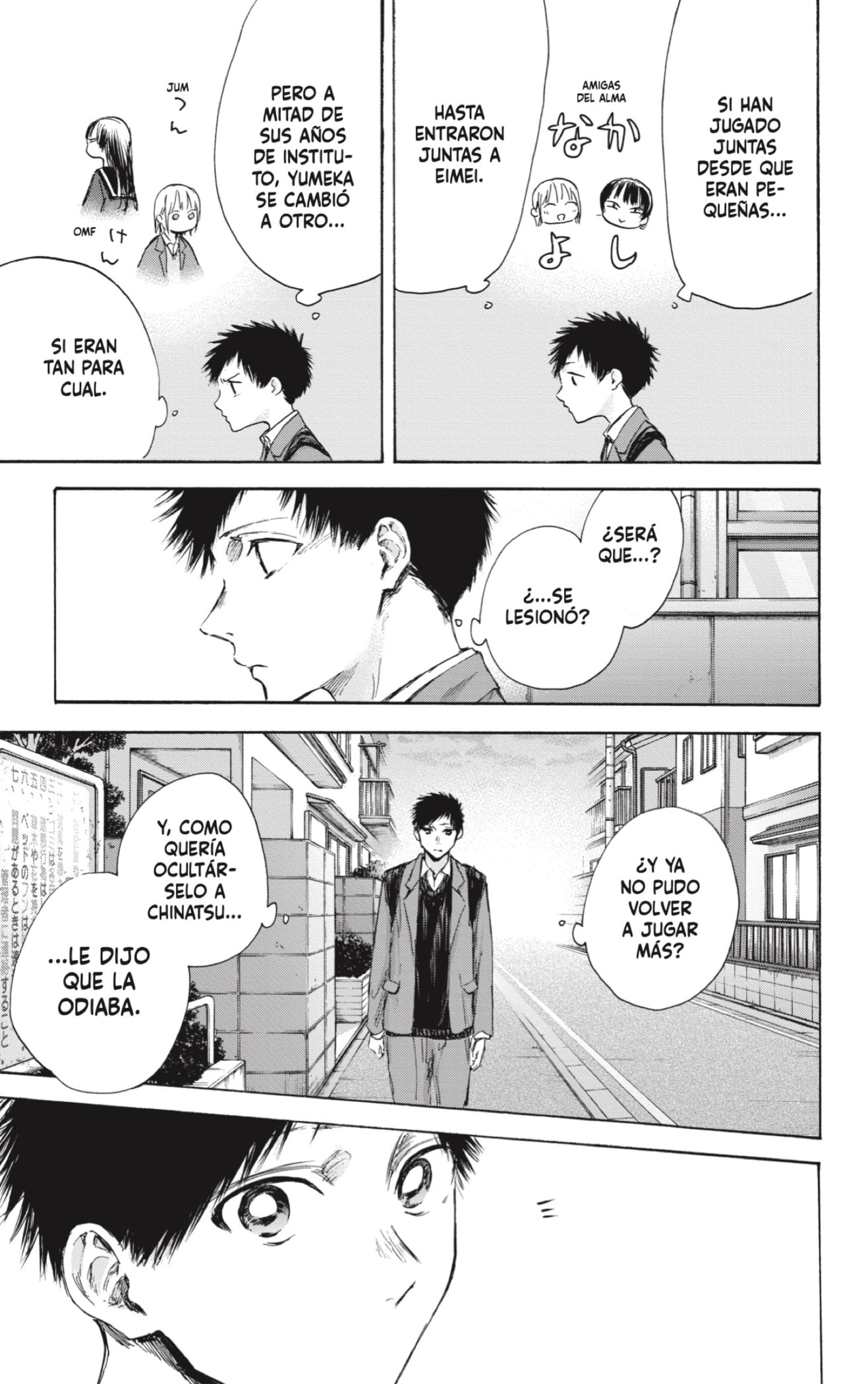 Ao no Hako Capitulo 87: Excusas y argumentos solidos página 9
