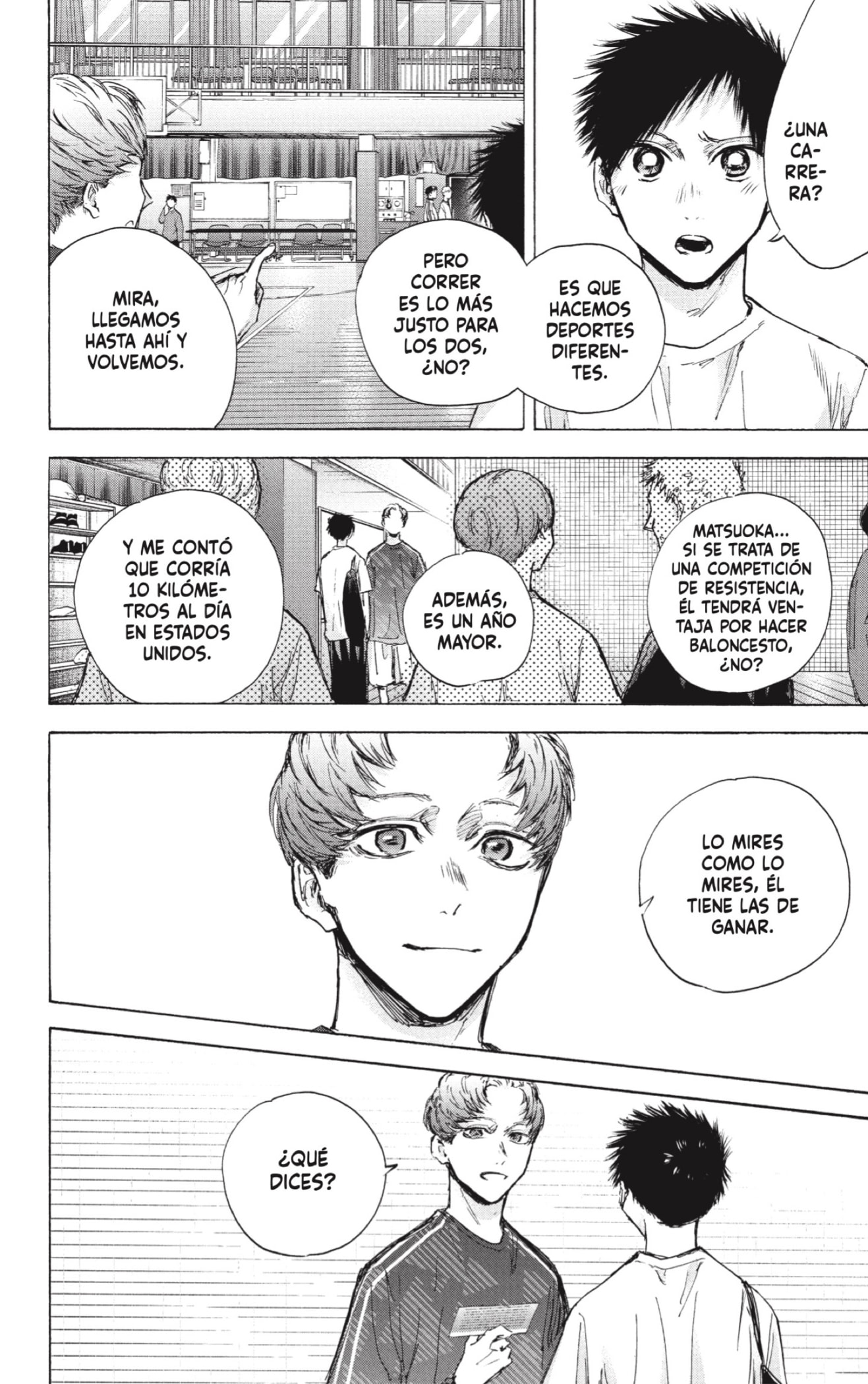 Ao no Hako Capitulo 89: Yumeka, tú... página 14