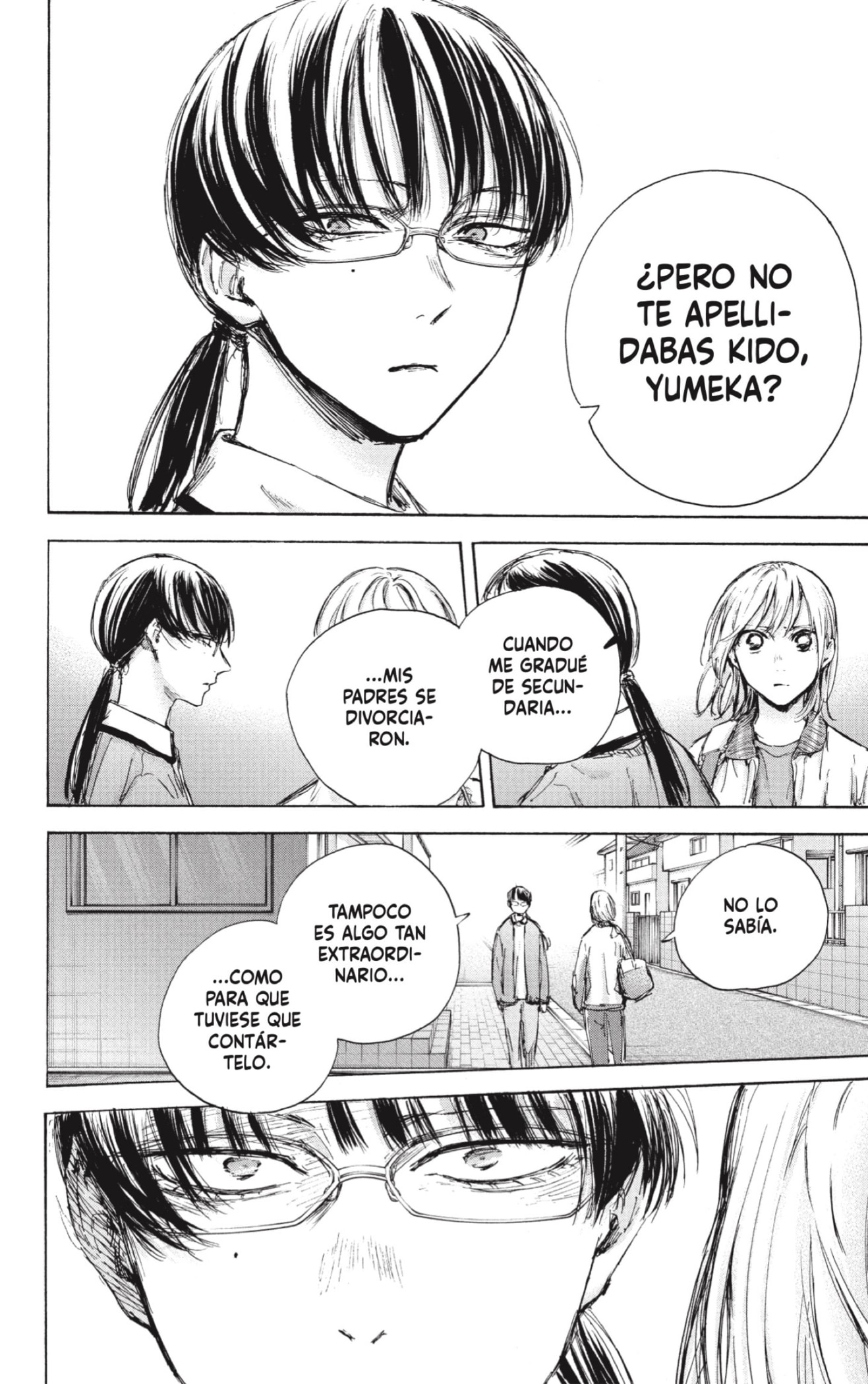 Ao no Hako Capitulo 89: Yumeka, tú... página 18