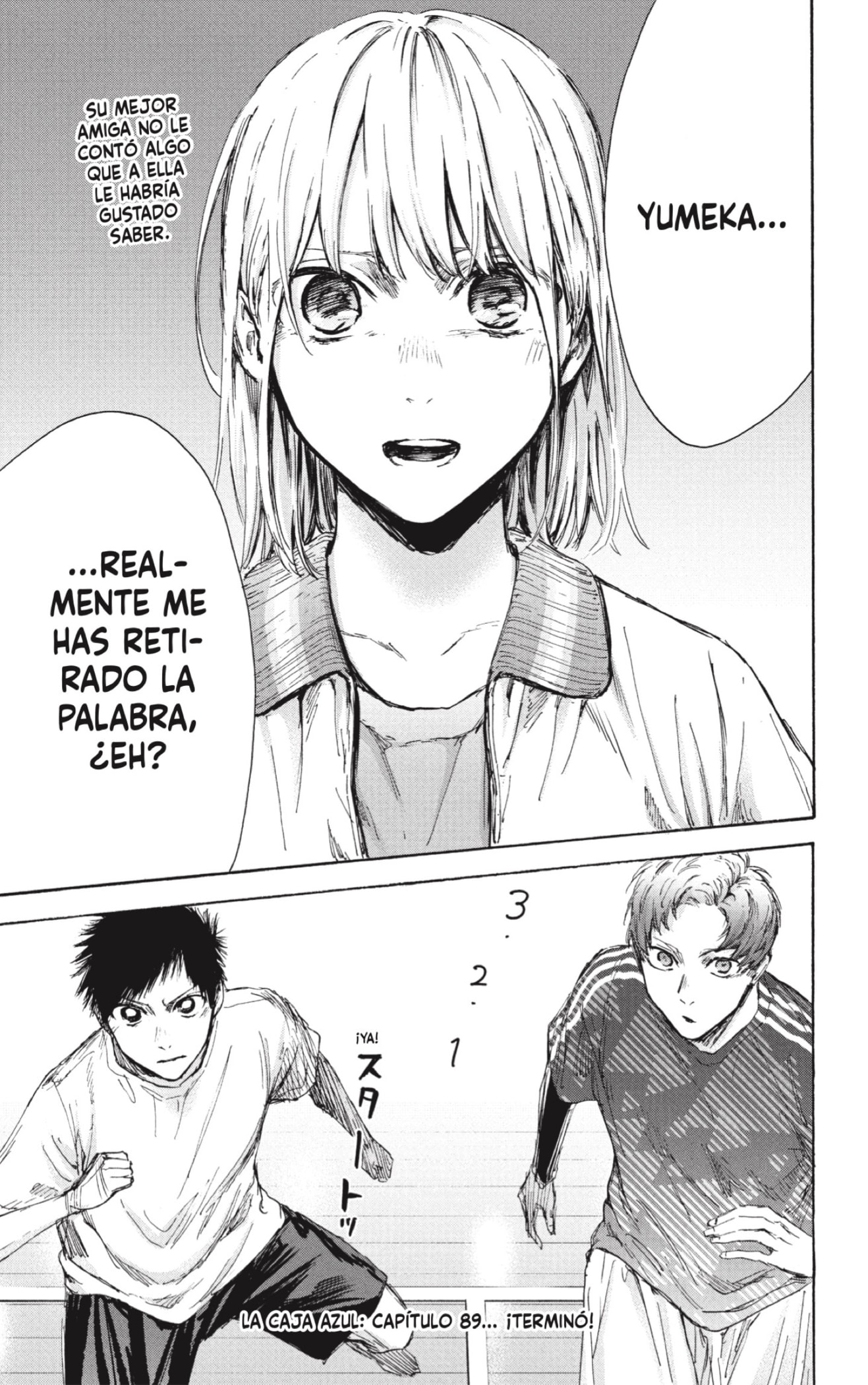 Ao no Hako Capitulo 89: Yumeka, tú... página 19
