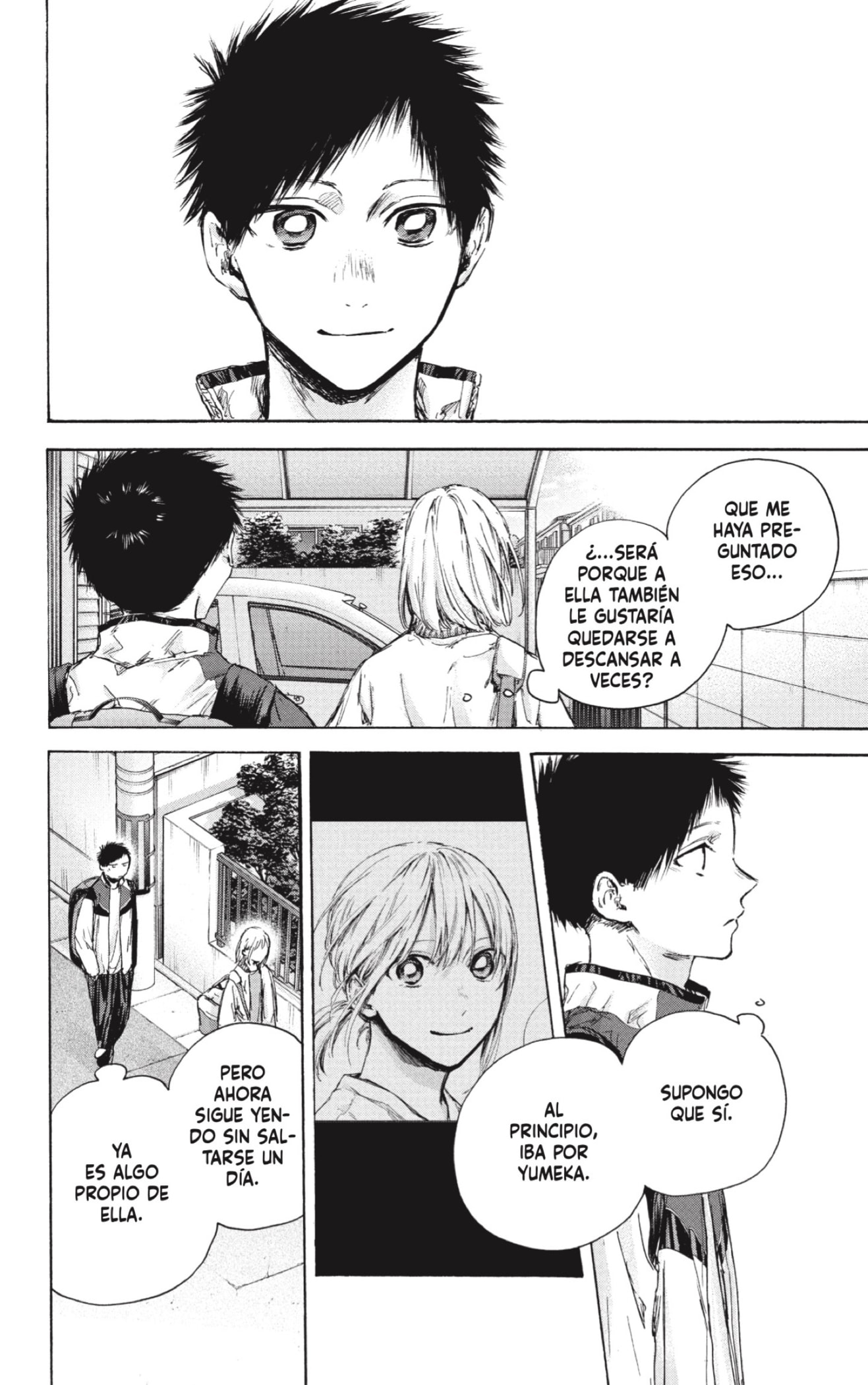Ao no Hako Capitulo 89: Yumeka, tú... página 8