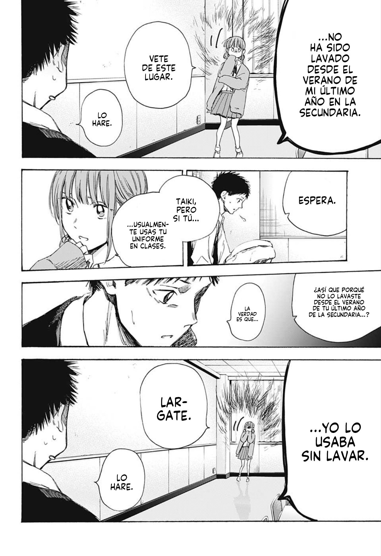 Ao no Hako Capitulo 9: Uniforme deportivo página 11