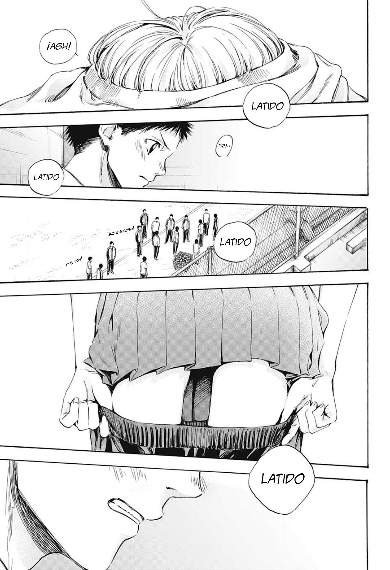 Ao no Hako Capitulo 9: Uniforme deportivo página 18