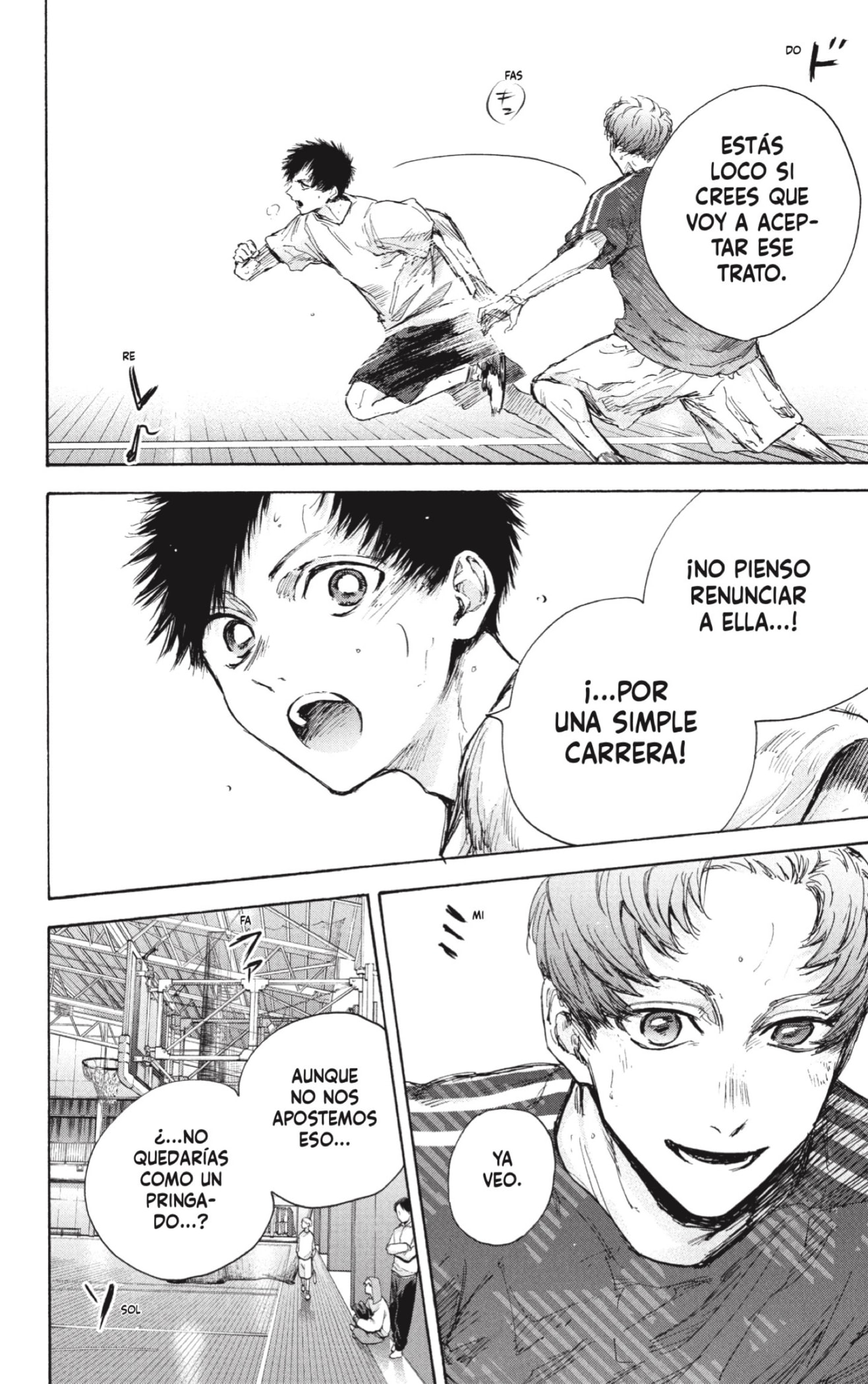 Ao no Hako Capitulo 90: Son lo mismo. página 4