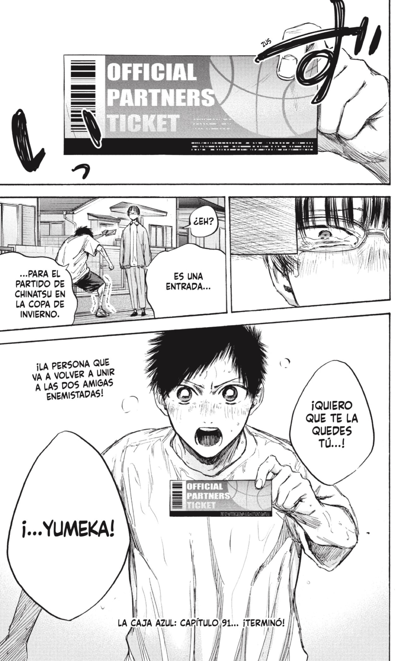 Ao no Hako Capitulo 91: Sentimiento más poderoso. página 19