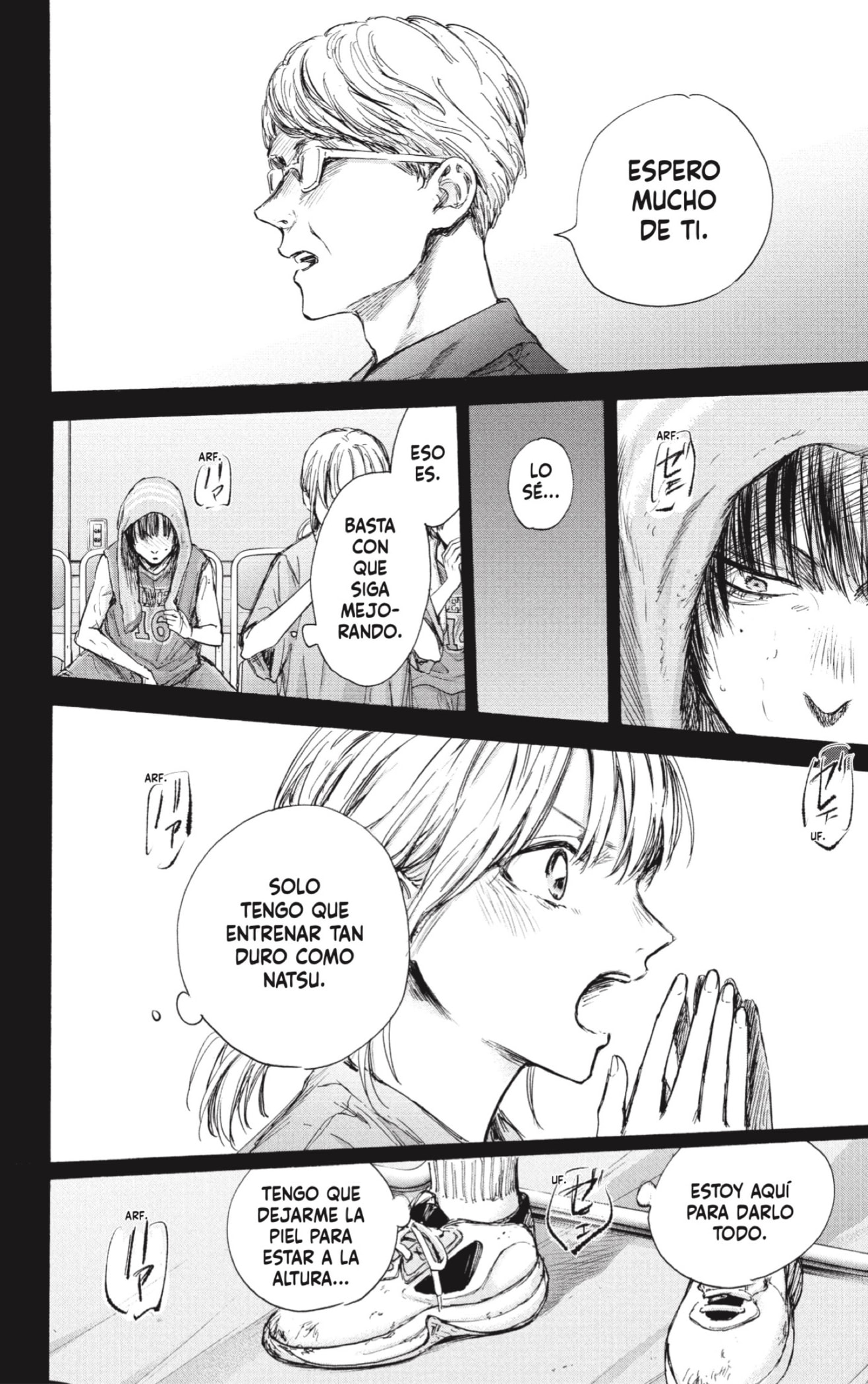 Ao no Hako Capitulo 91: Sentimiento más poderoso. página 6