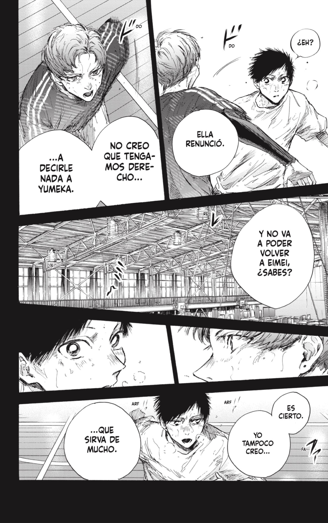 Ao no Hako Capitulo 92: Cuando lo estés pasando mal... página 10
