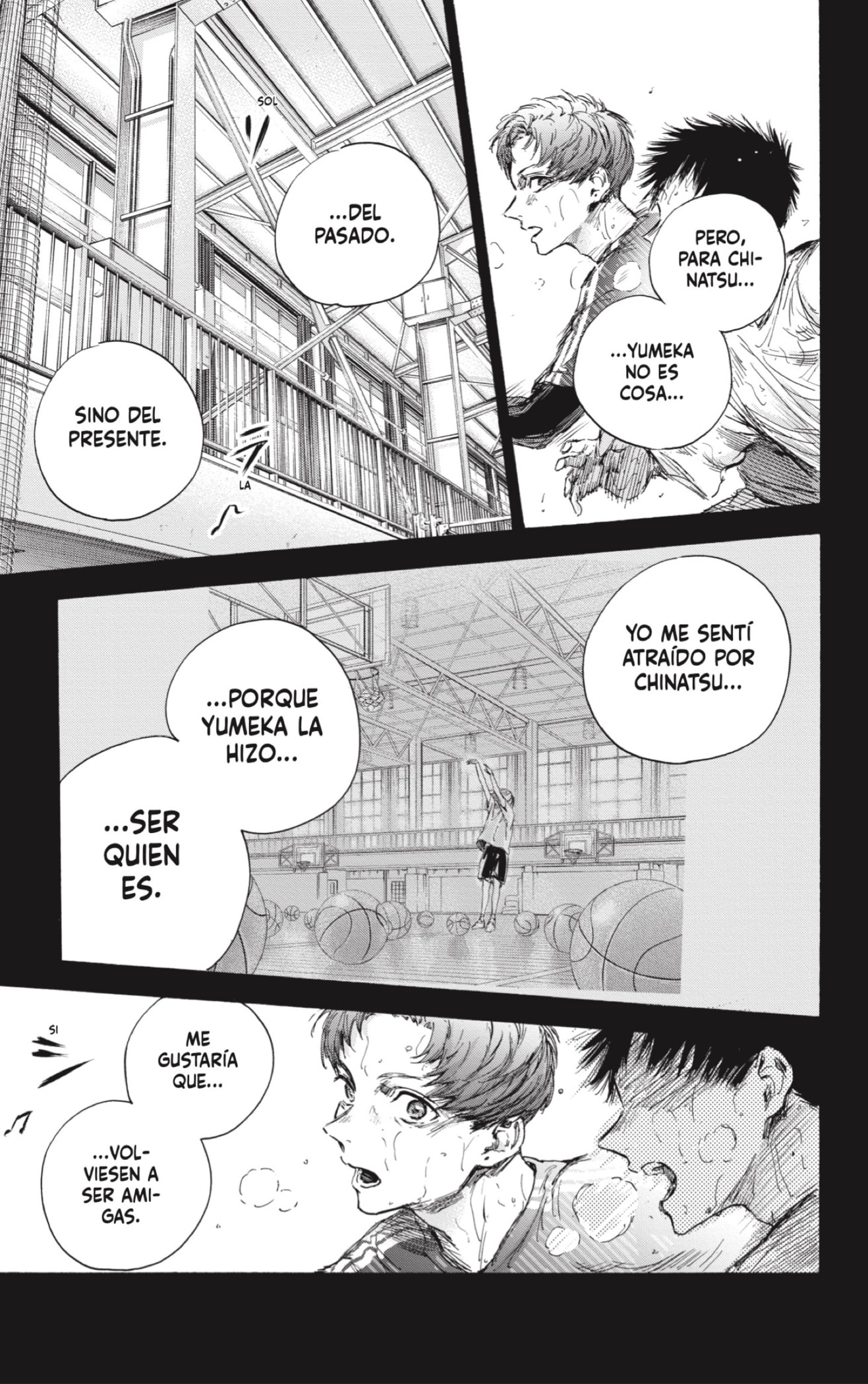 Ao no Hako Capitulo 92: Cuando lo estés pasando mal... página 11