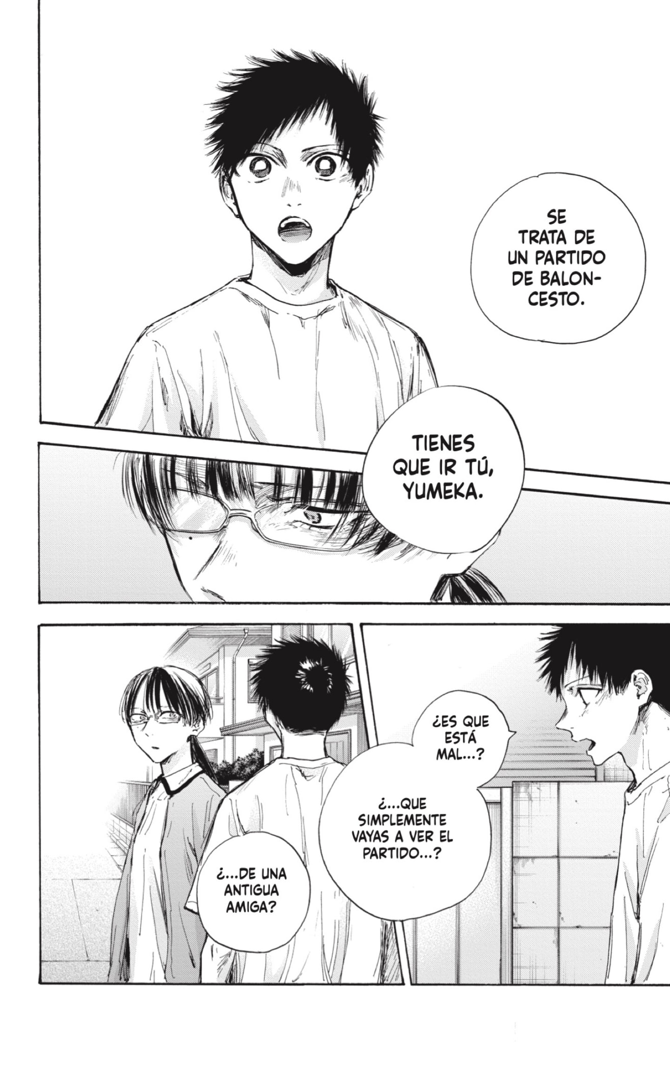 Ao no Hako Capitulo 92: Cuando lo estés pasando mal... página 6