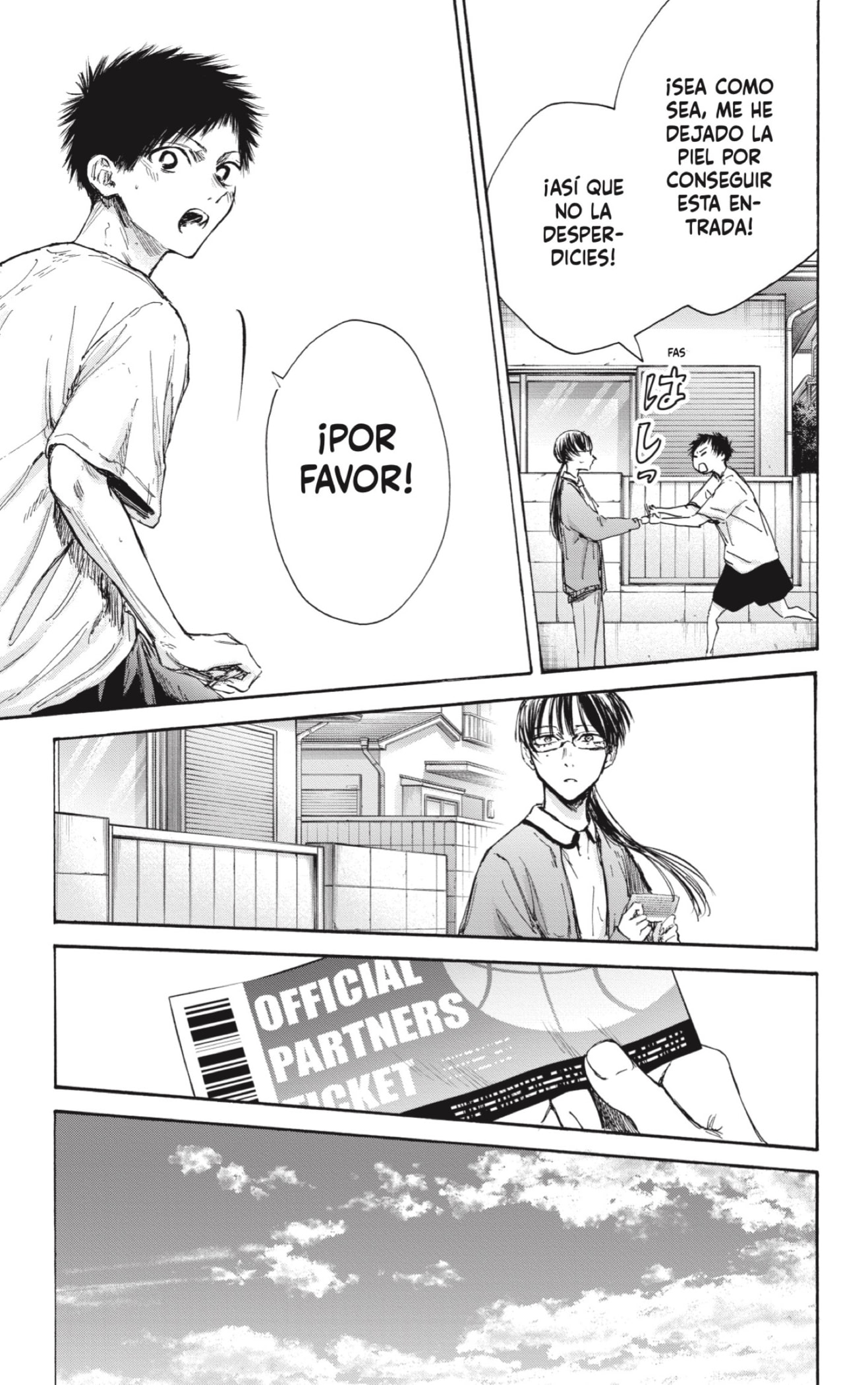 Ao no Hako Capitulo 92: Cuando lo estés pasando mal... página 7