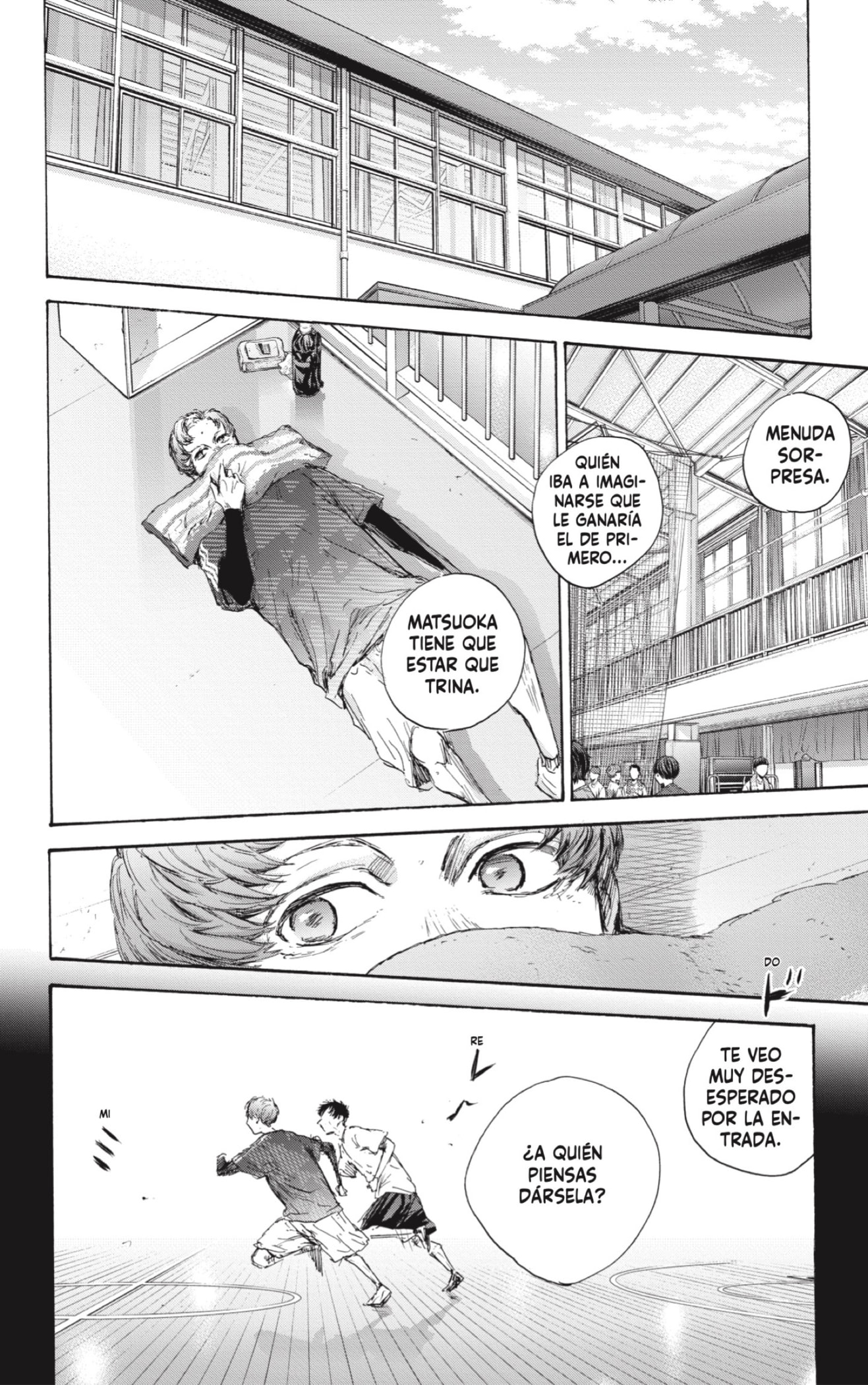 Ao no Hako Capitulo 92: Cuando lo estés pasando mal... página 8