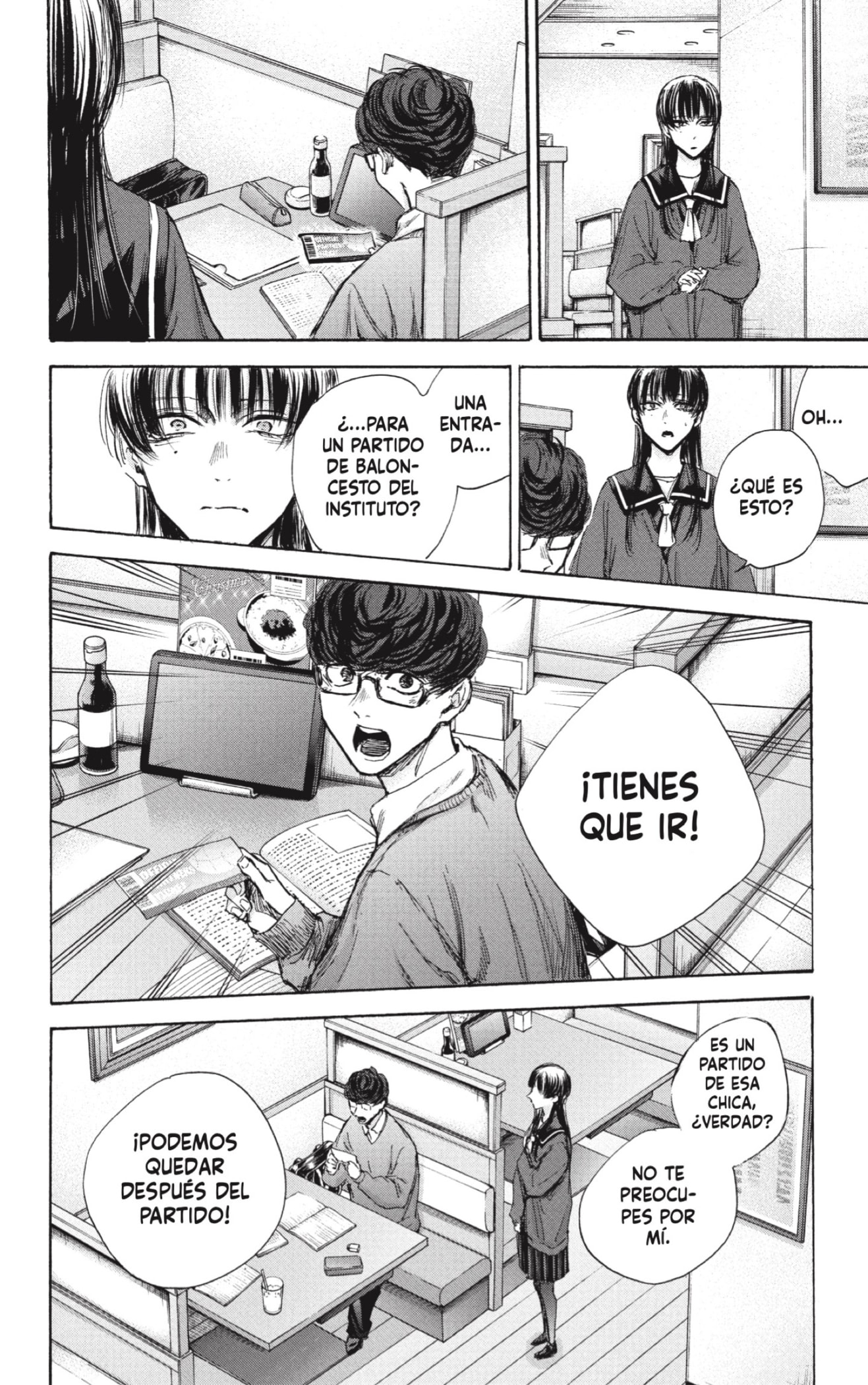 Ao no Hako Capitulo 93: Desprender página 12