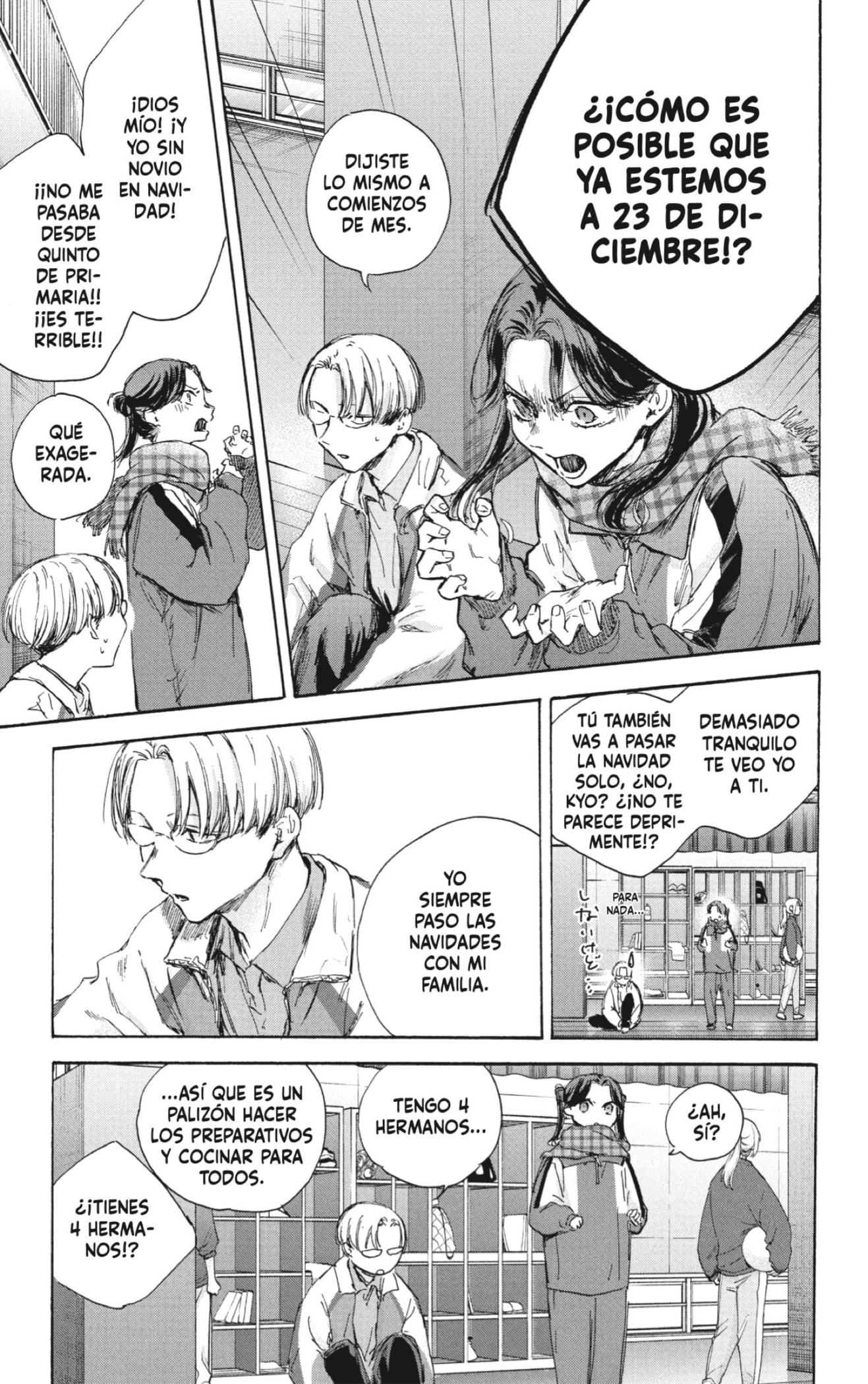 Ao no Hako Capitulo 93: Desprender página 3