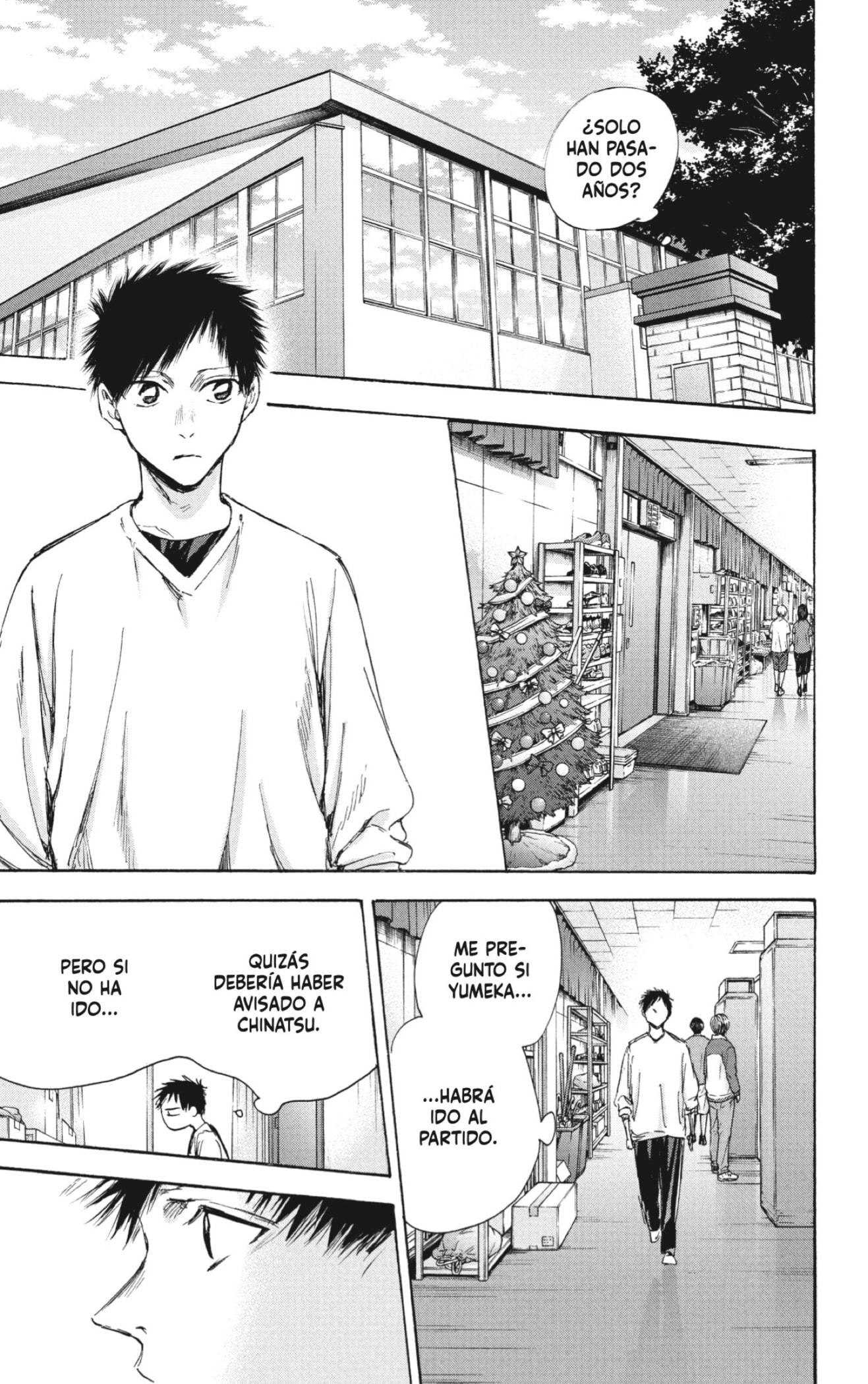 Ao no Hako Capitulo 94: ¿Han sido dos años? página 5