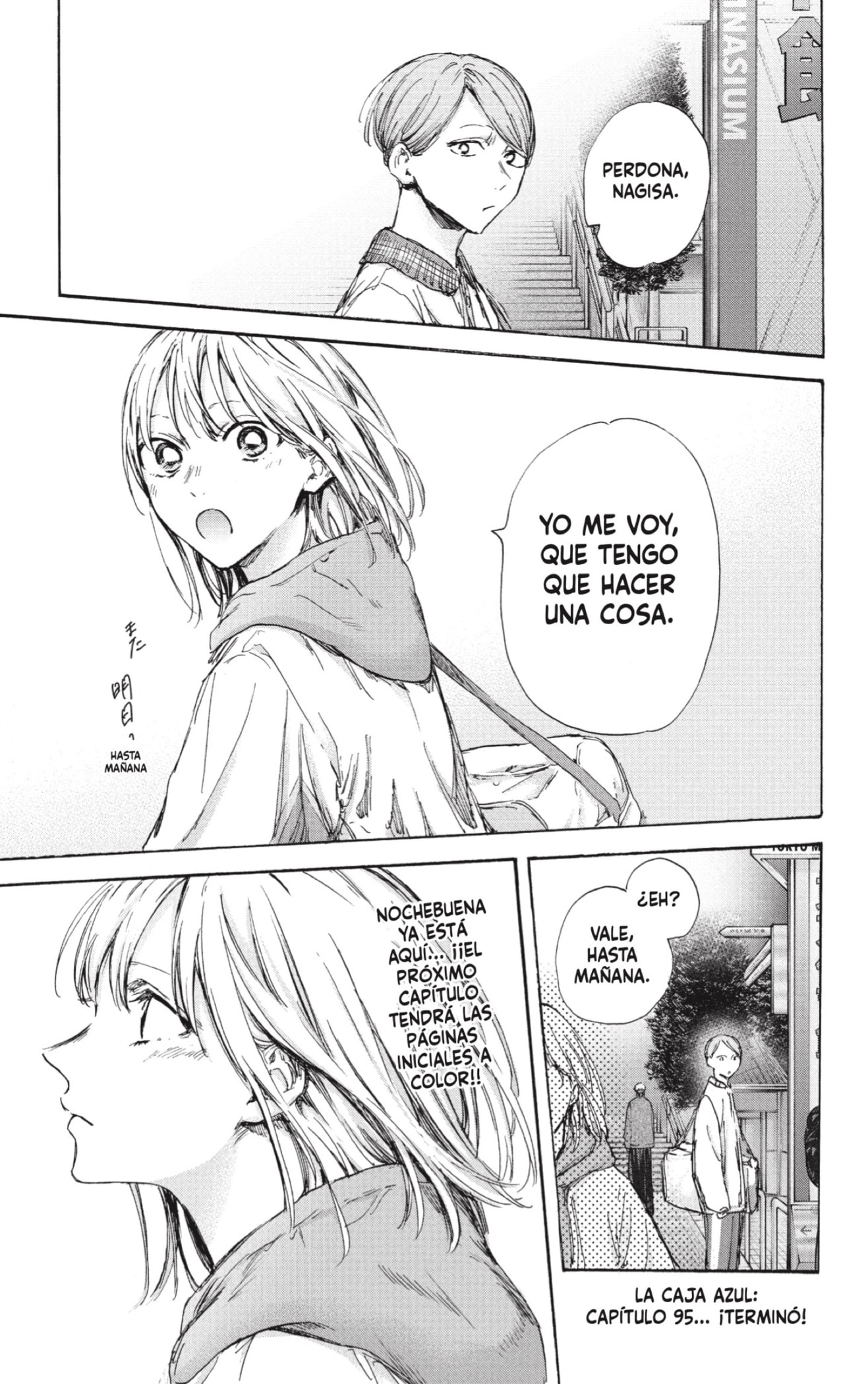 Ao no Hako Capitulo 95: Están de regreso página 19