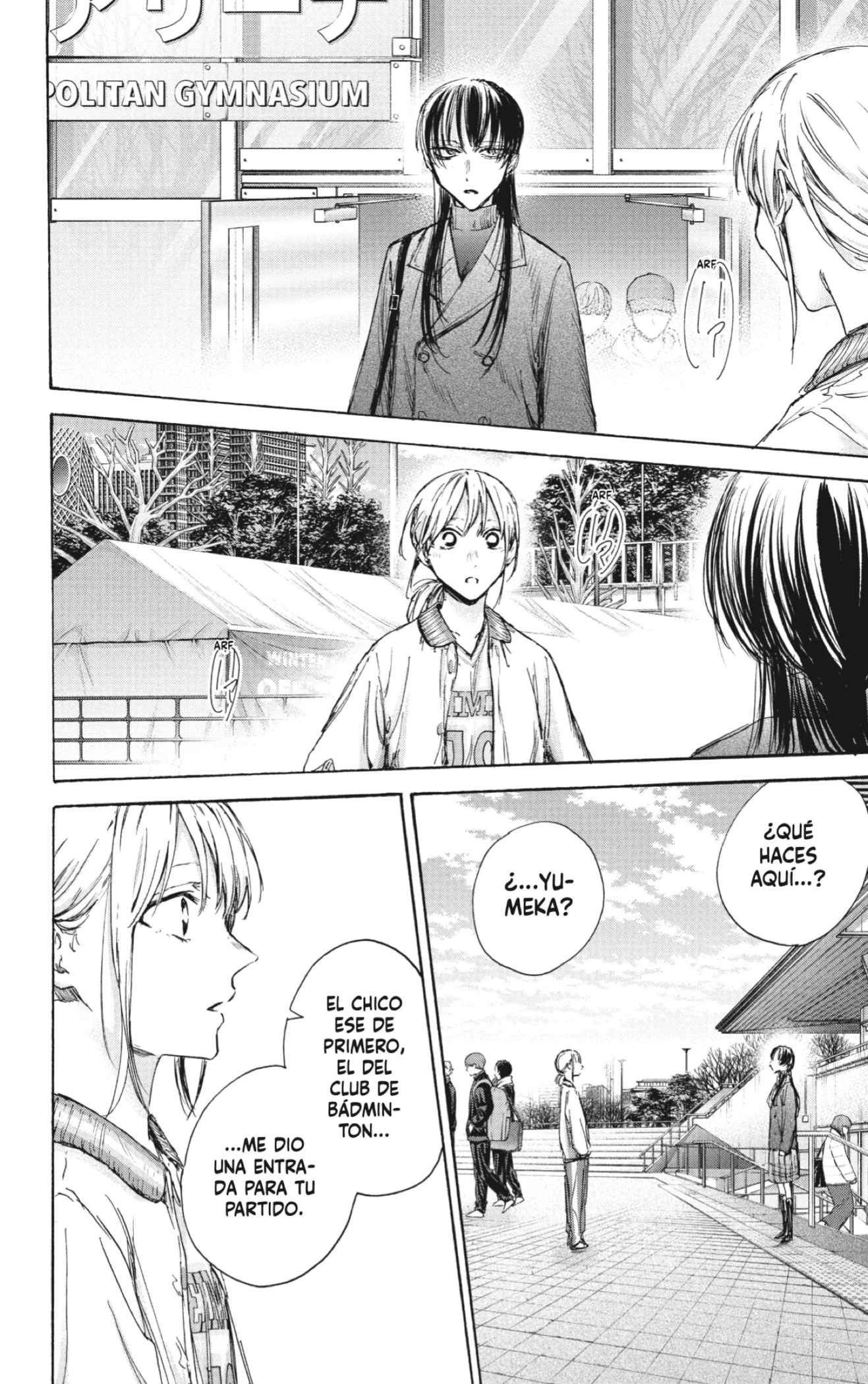 Ao no Hako Capitulo 95: Están de regreso página 2