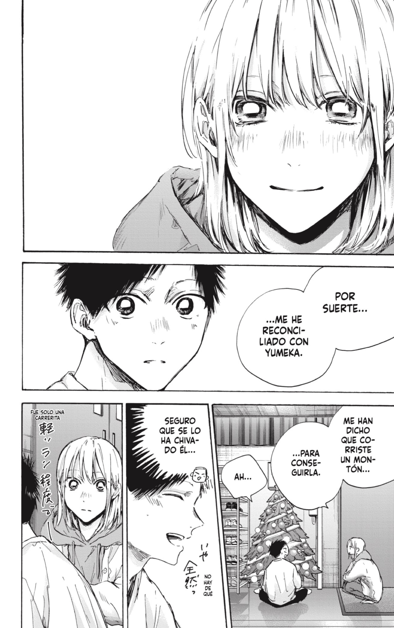Ao no Hako Capitulo 96: Nochebuena página 10