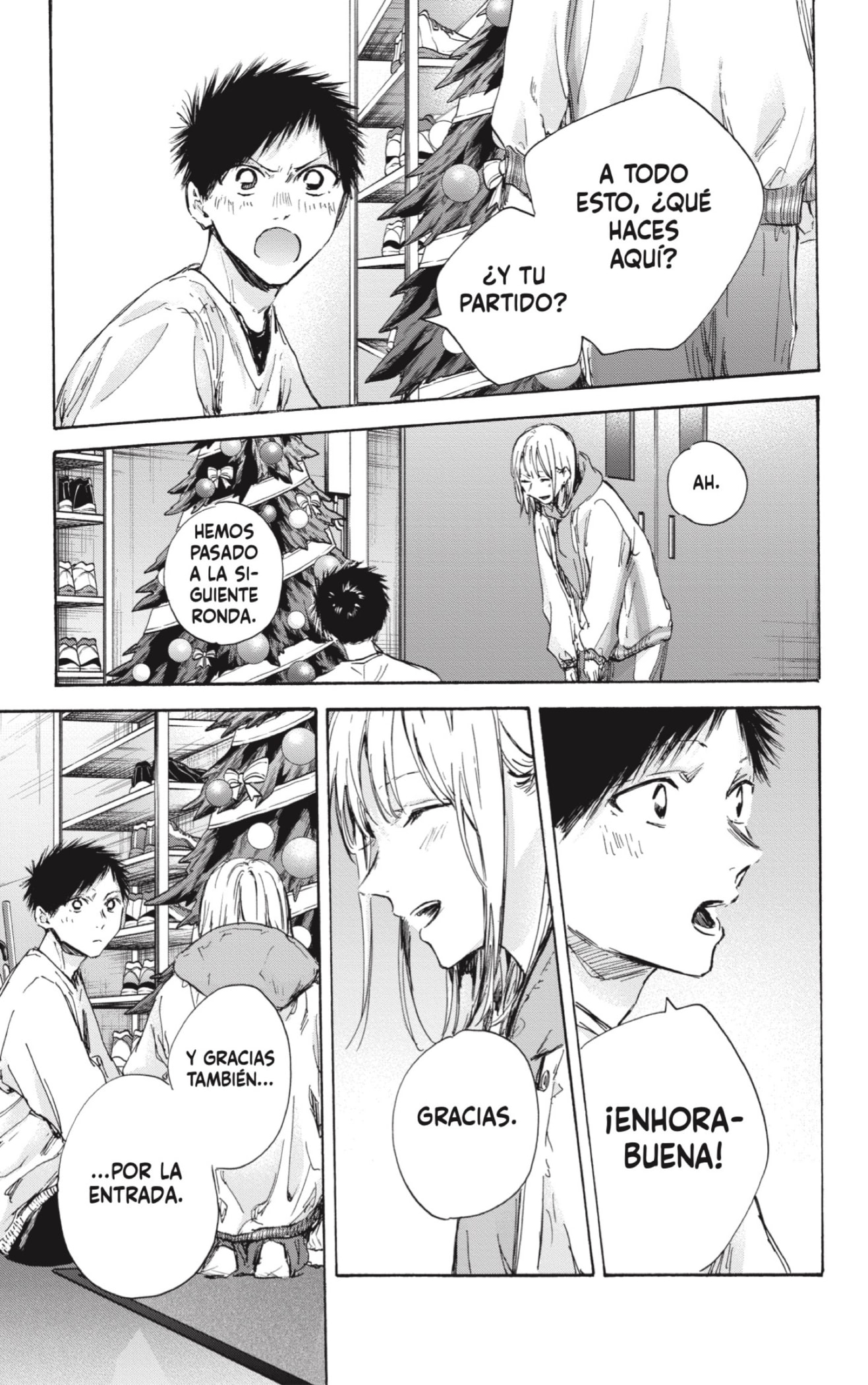 Ao no Hako Capitulo 96: Nochebuena página 9