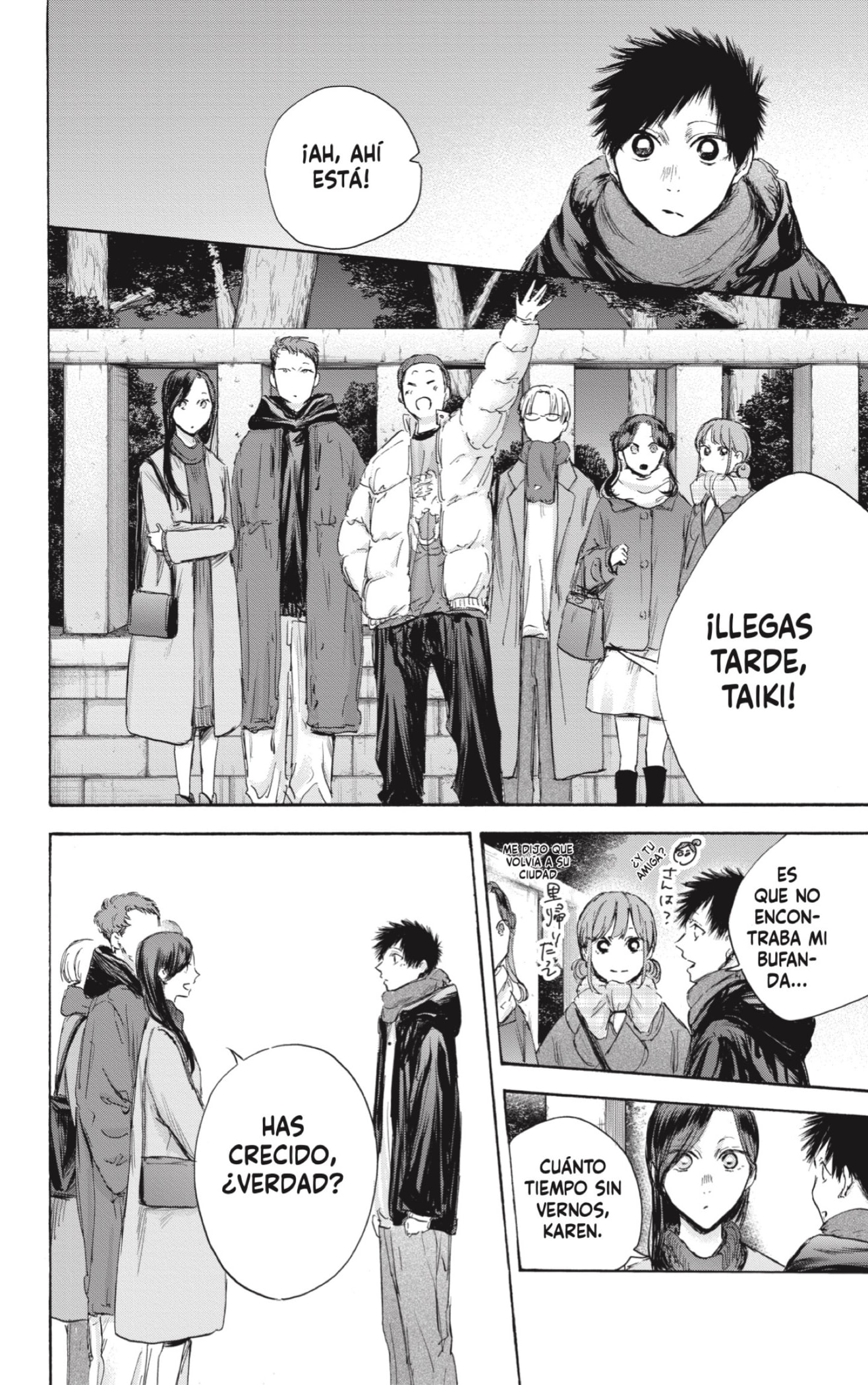 Ao no Hako Capitulo 99: No lo dudes página 6