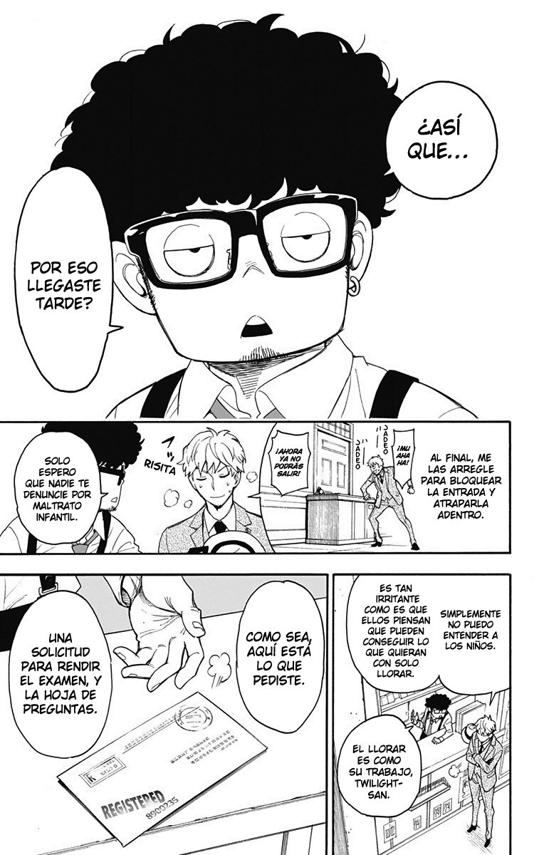 SPY×FAMILY Capitulo 1: Misión: 1 página 36