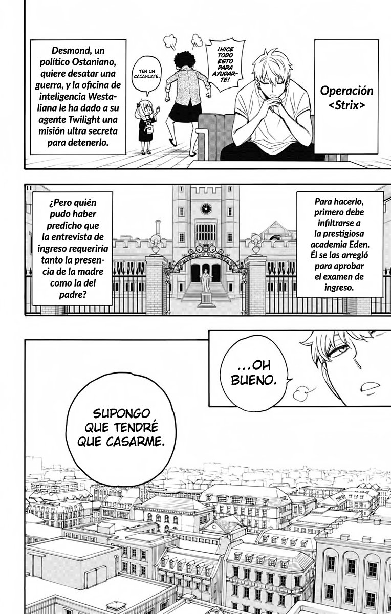SPY×FAMILY Capitulo 2: Misión: 2 página 3
