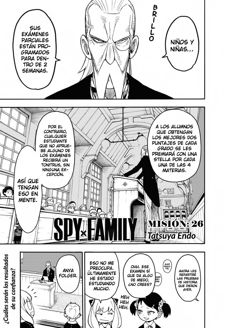 SPY×FAMILY Capitulo 26: Misión: 26 página 2