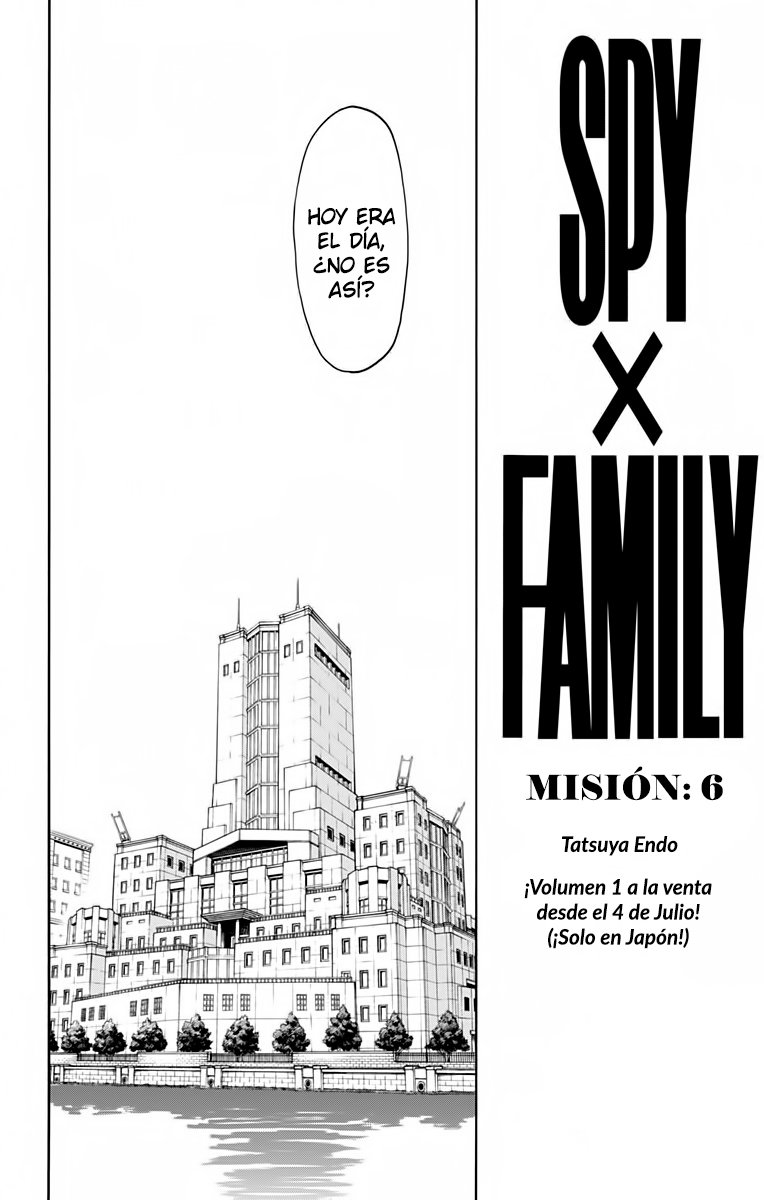 SPY×FAMILY Capitulo 6: Misión: 6 página 3