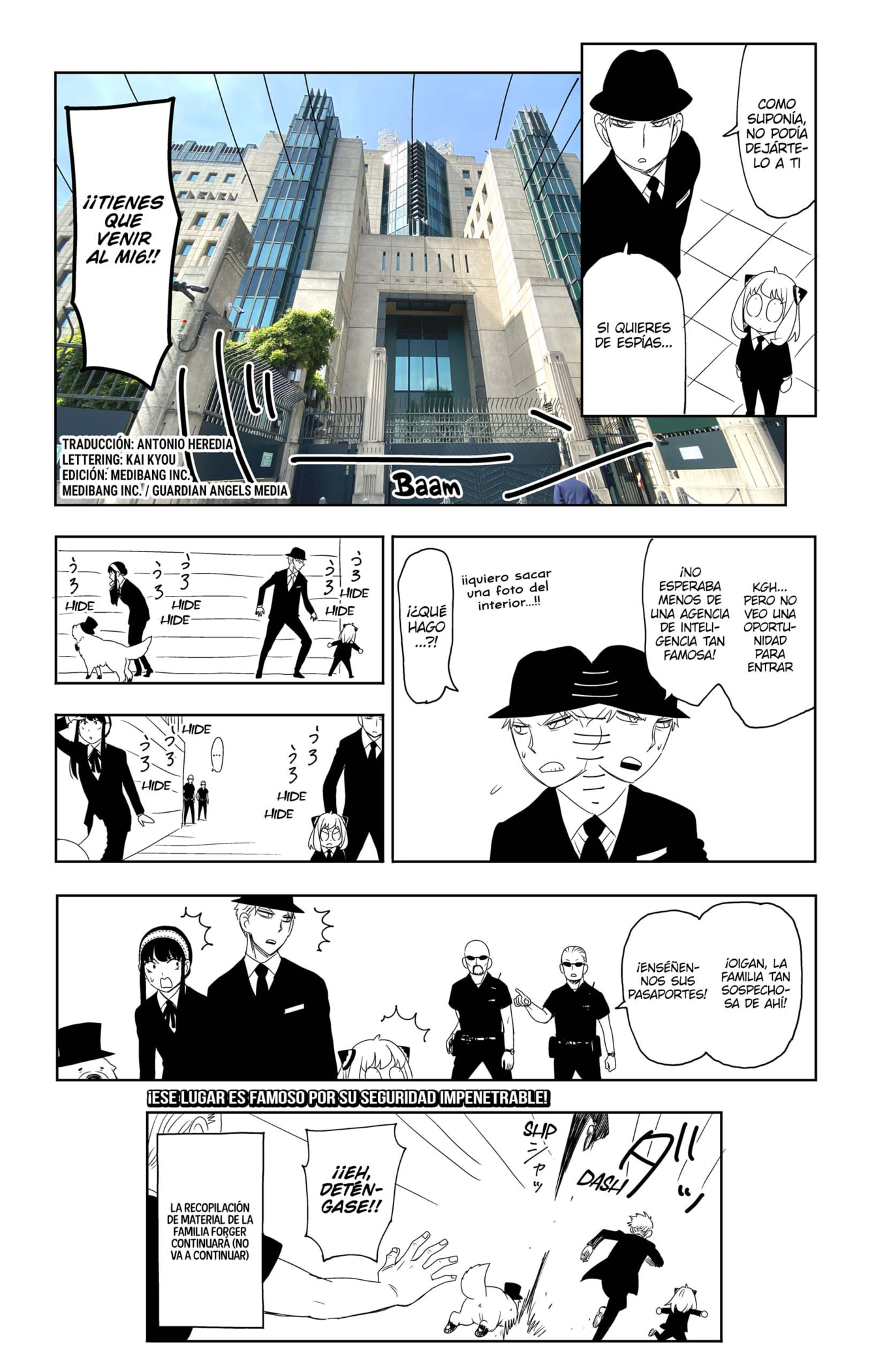 SPY×FAMILY Capitulo 98.5: Misión de Investigación página 3