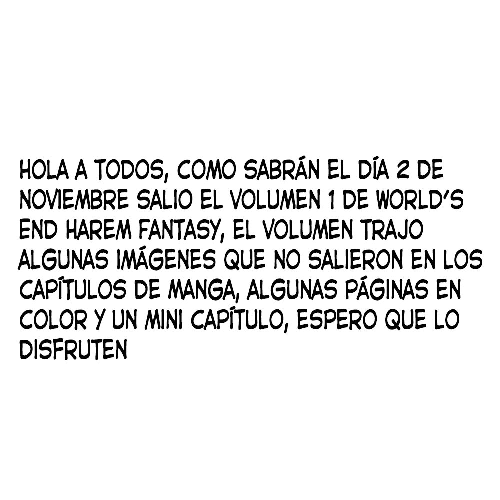 World's End Harem Fantasia Capitulo 6.1: Vol1 página 2