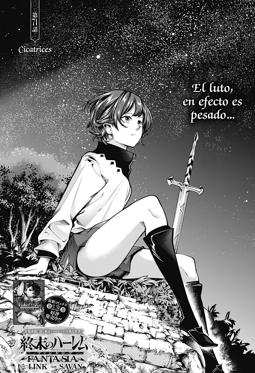 World's End Harem Fantasia Capitulo 71: Cicatrices página 3