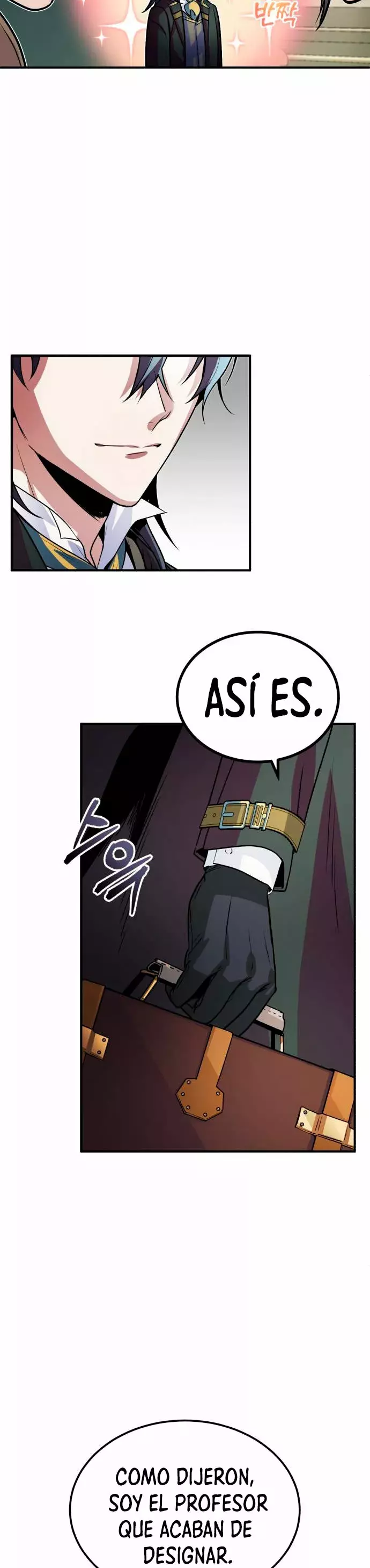 El profesor encubierto de la Academia Capitulo 3 página 37