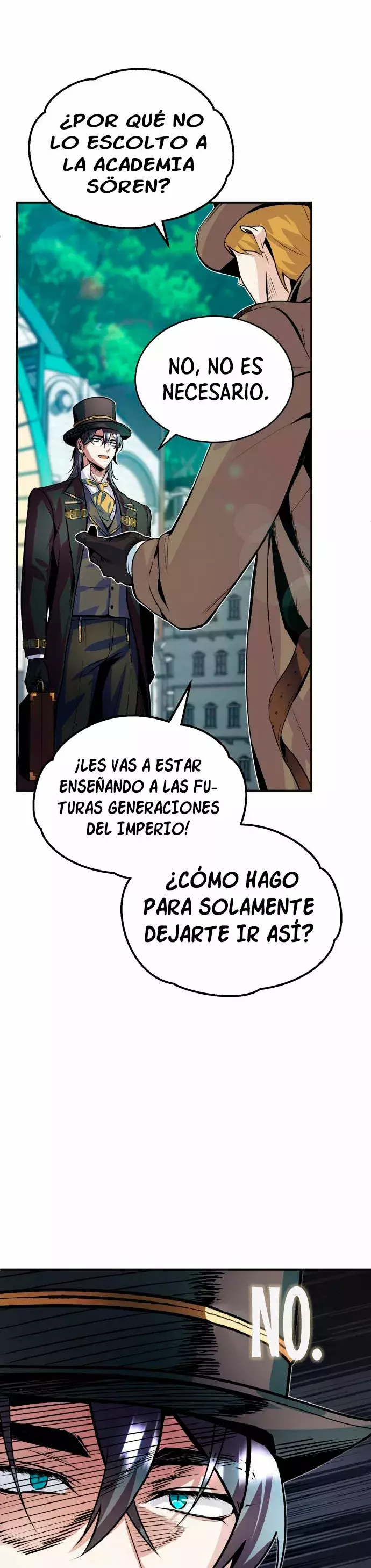 El profesor encubierto de la Academia Capitulo 3 página 40