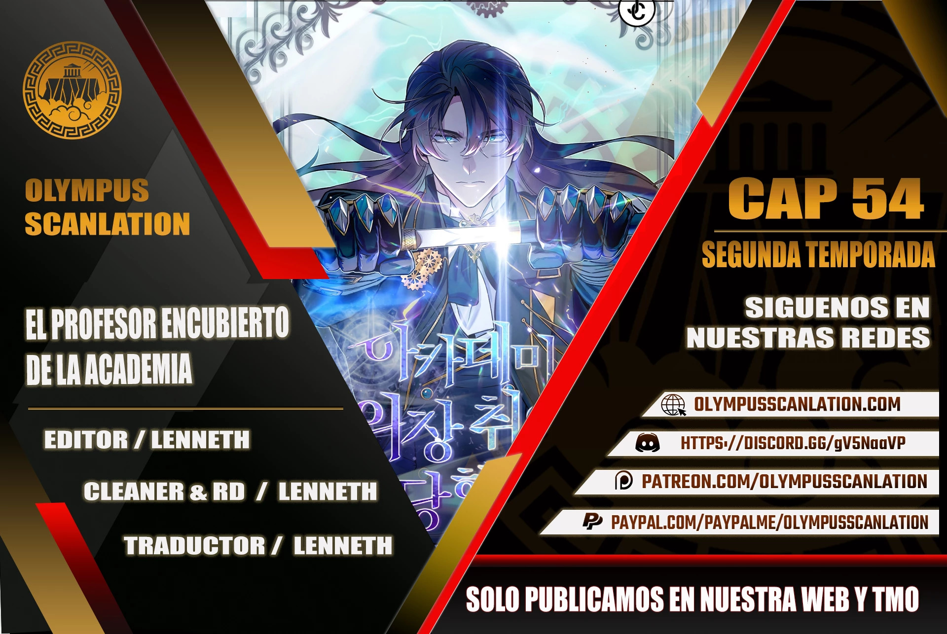 El profesor encubierto de la Academia Capitulo 54 página 1