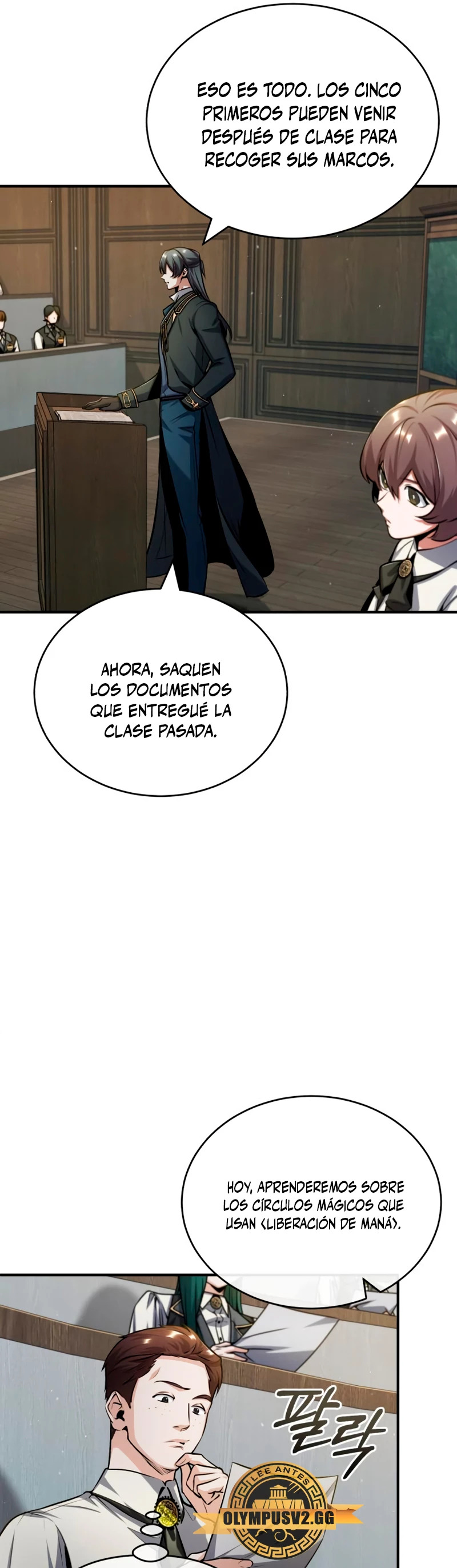 El profesor encubierto de la Academia Capitulo 55 página 22