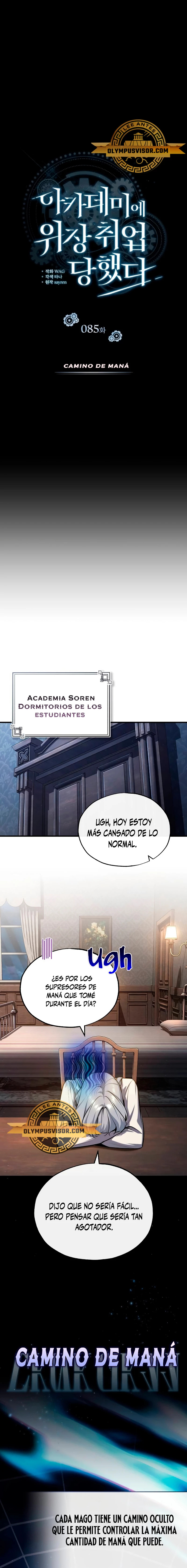 El profesor encubierto de la Academia Capitulo 85 página 13