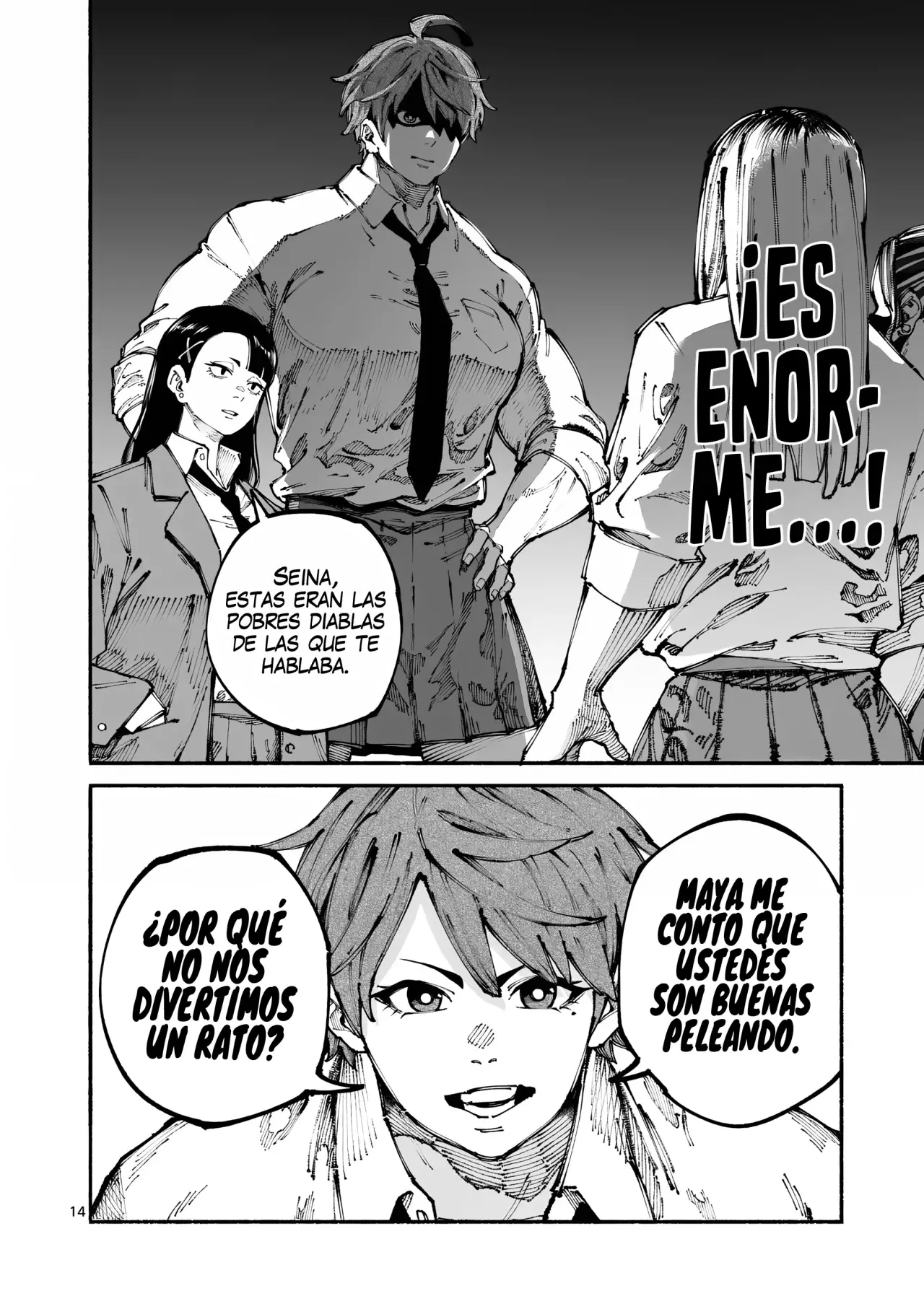 BLUE URSUS Capitulo 1: Seina Amaki página 16