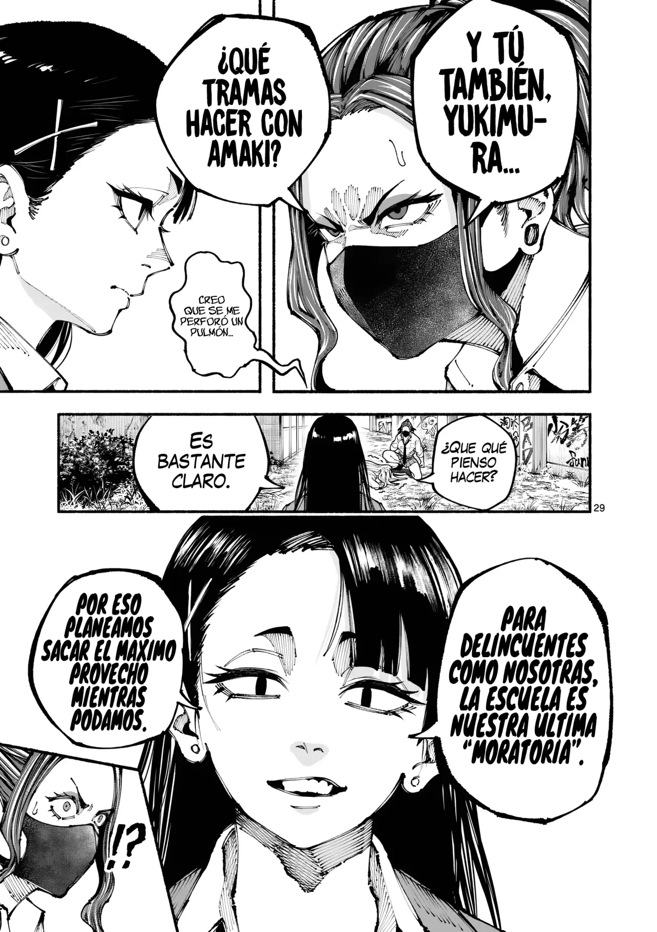 BLUE URSUS Capitulo 1: Seina Amaki página 31